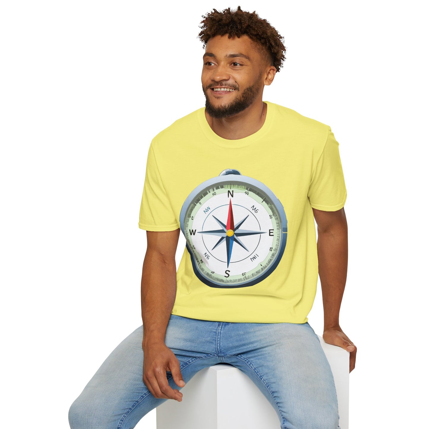 Compass T Shirt, Compass Shirt, Shirt with Compass, Navigator Shirt