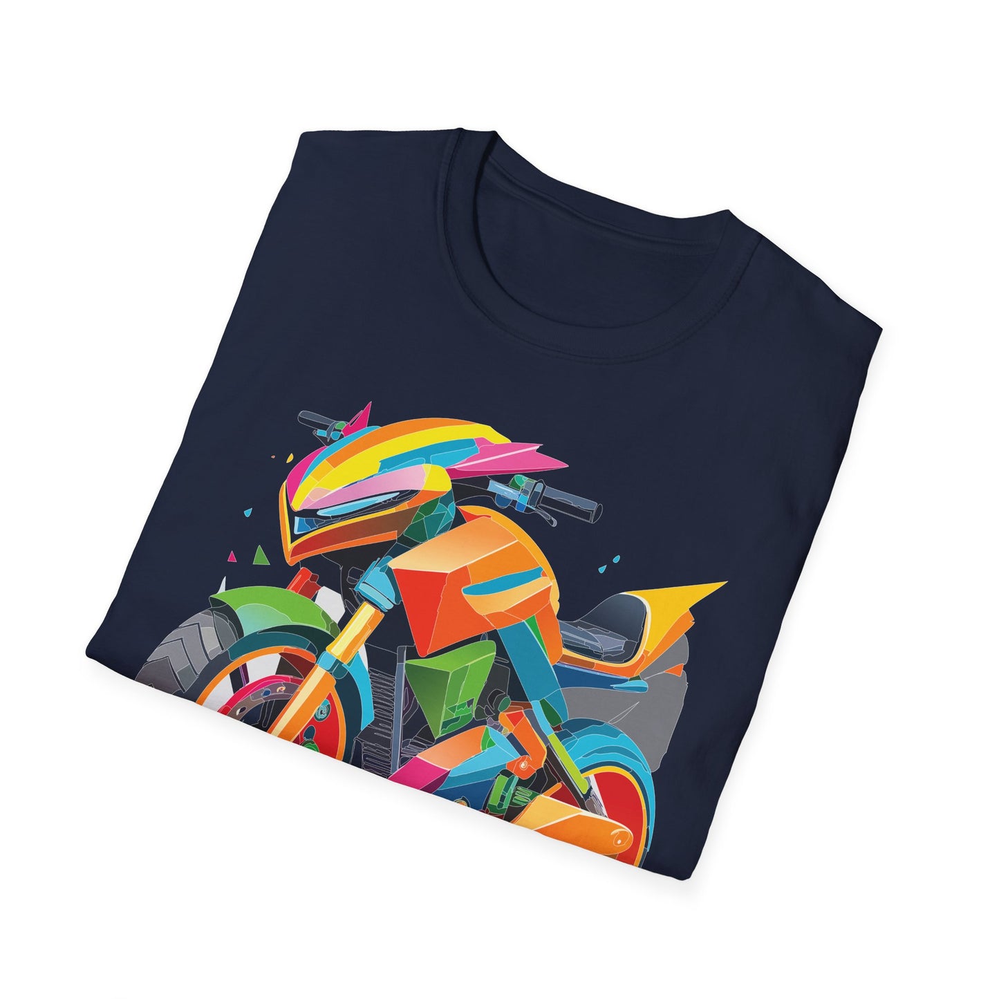 Bike T Shirt, Moto Shirt, Shirt with Motorcycle, MTB T Shirts