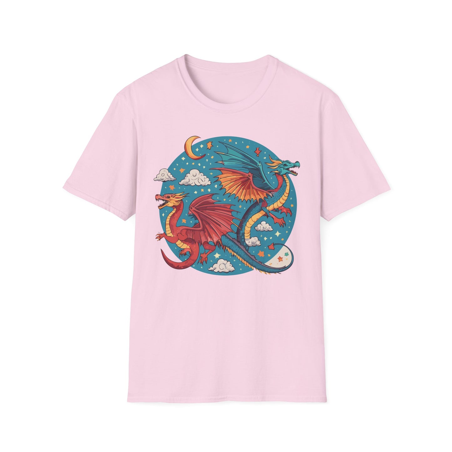 Dragon T Shirt, Dragon Shirt, Shirt with Animals, Animal Shirt