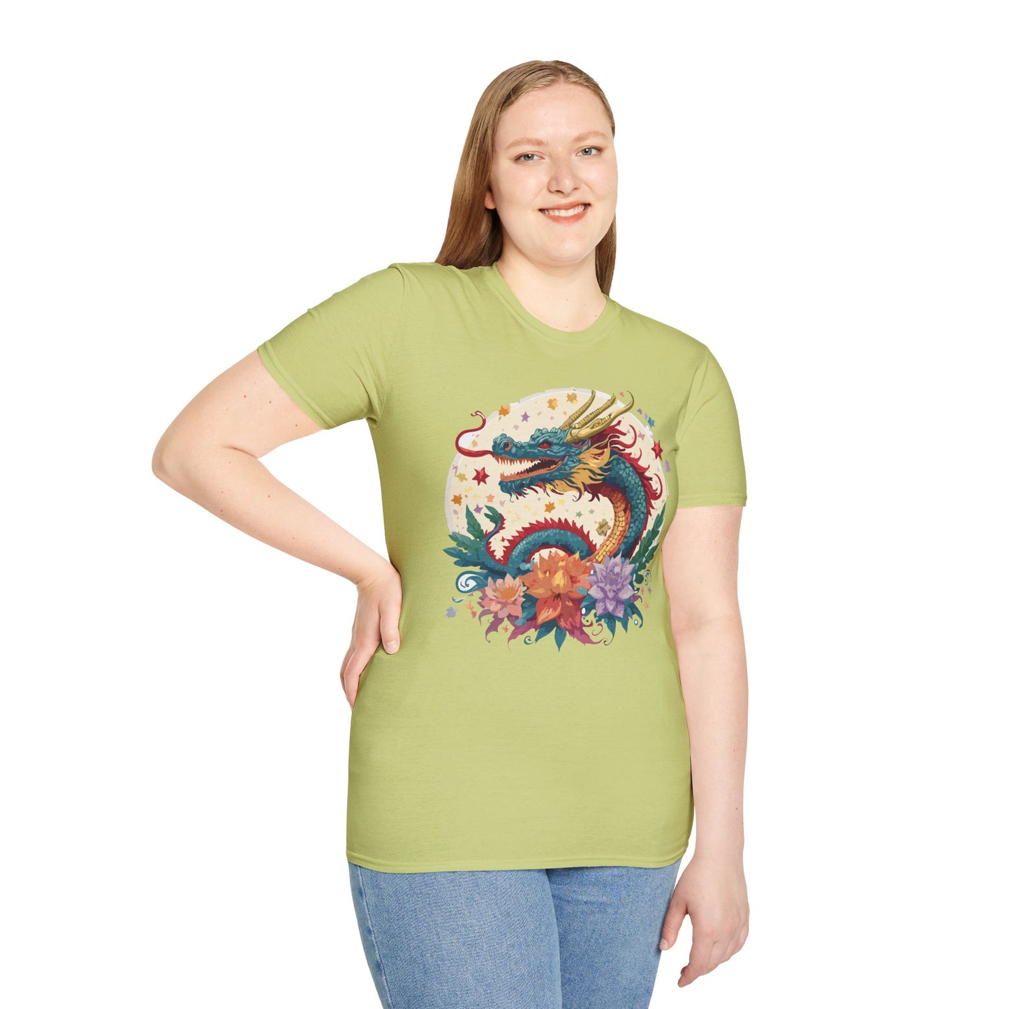 Dragon T Shirt, Dragon Shirt, Shirt with Animals, Animal Shirt