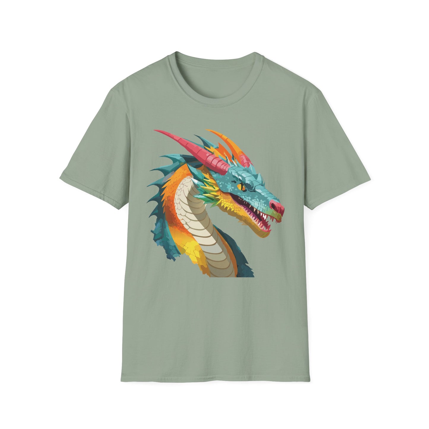 Dragon T Shirt, Dragon Shirt, Shirt with Animals, Animal Shirt