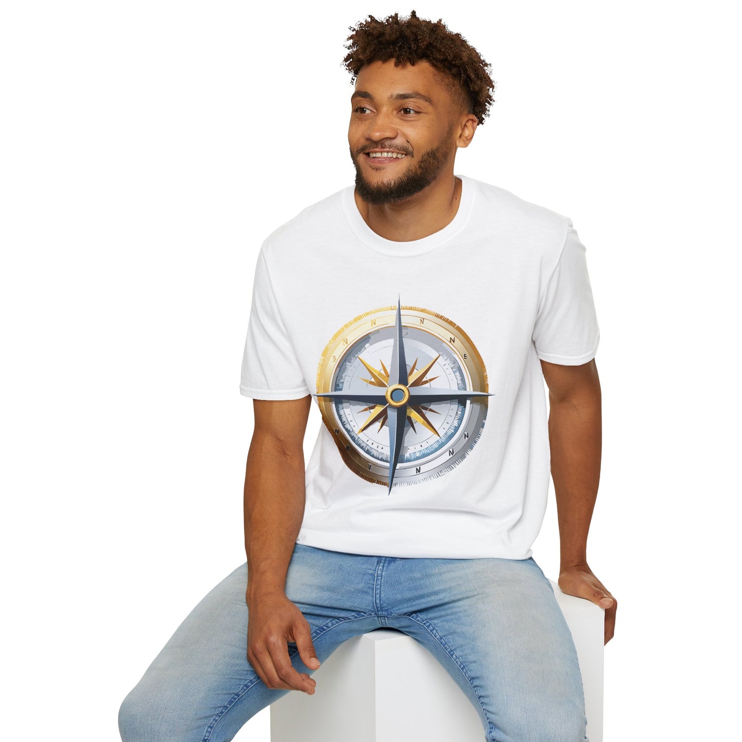 Compass T Shirt, Compass Shirt, Shirt with Compass, Navigator Shirt