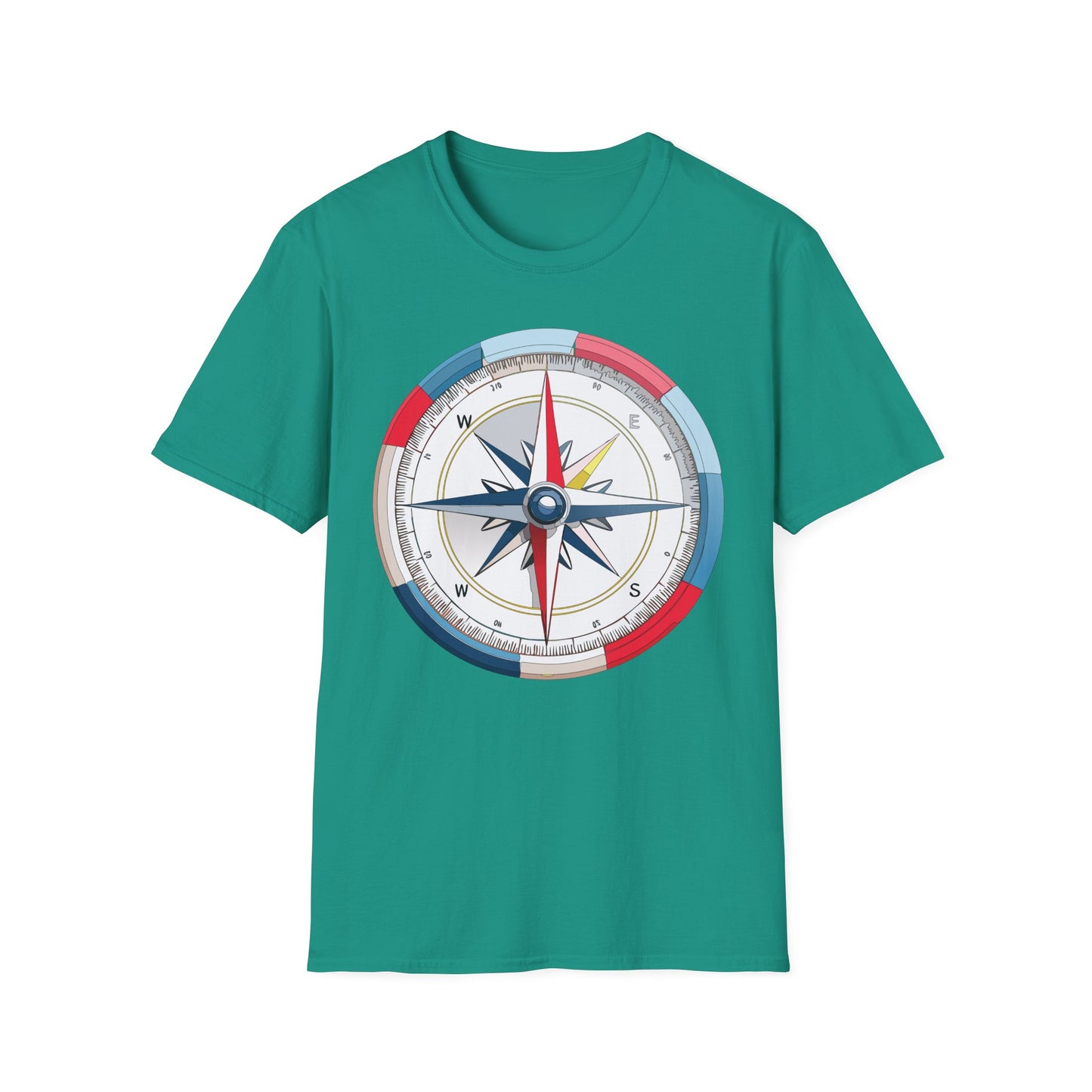 Compass T Shirt, Compass Shirt, Shirt with Compass, Navigator Shirt