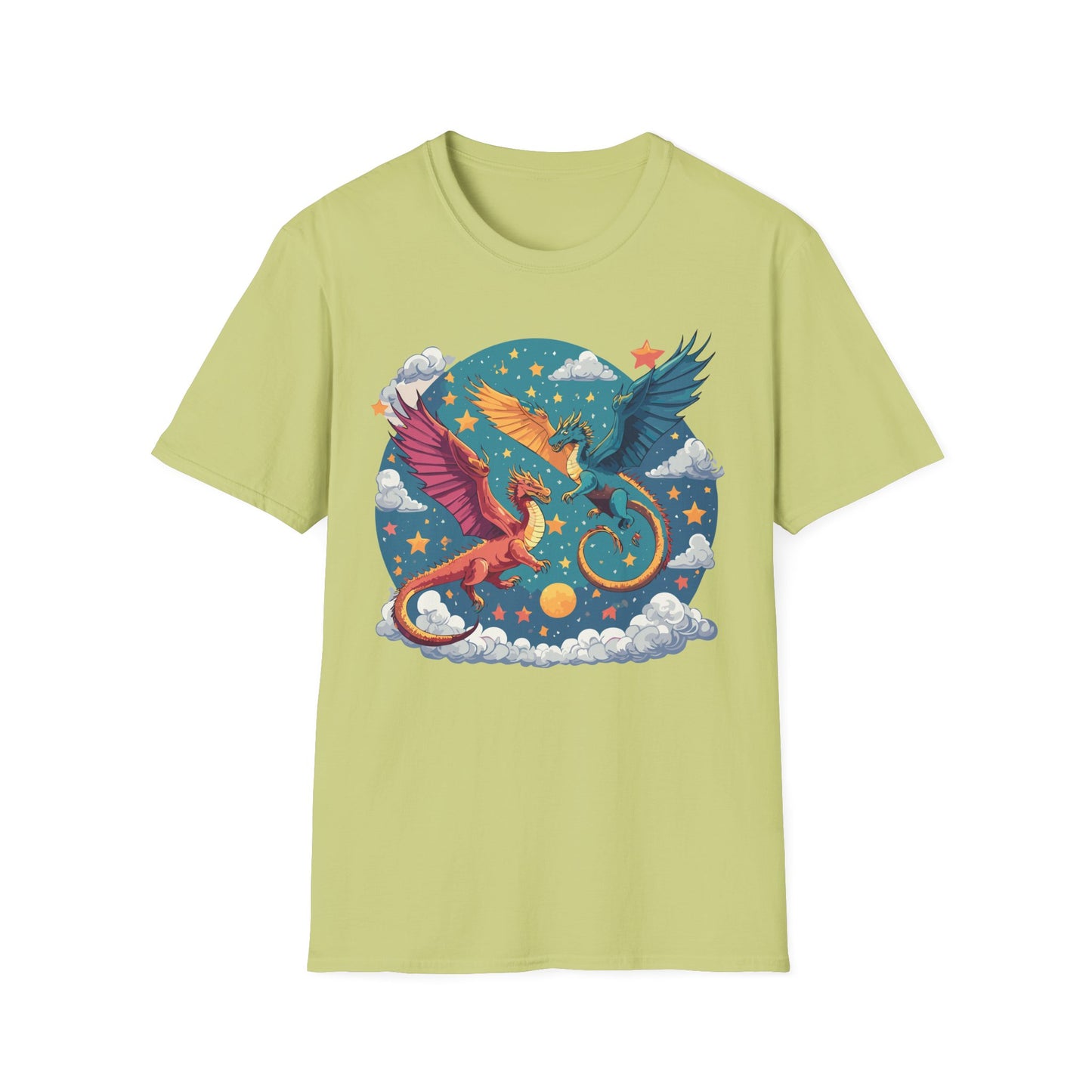 Dragon T Shirt, Dragon Shirt, Shirt with Animals, Animal Shirt