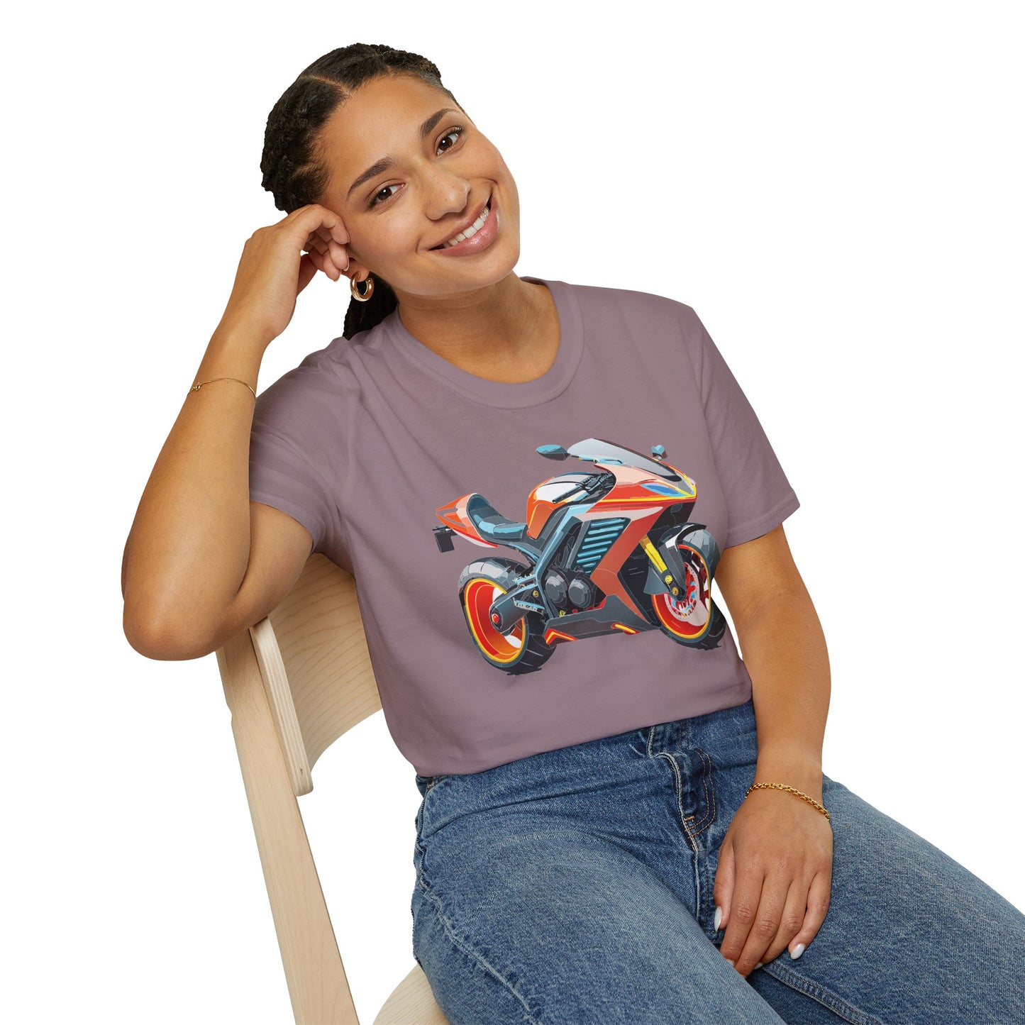 Bike T Shirt, Moto Shirt, Shirt with Motorcycle, MTB T Shirts