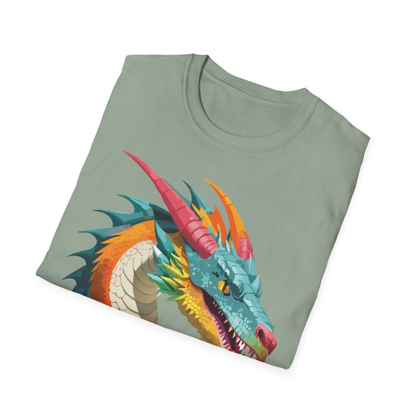 Dragon T Shirt, Dragon Shirt, Shirt with Animals, Animal Shirt