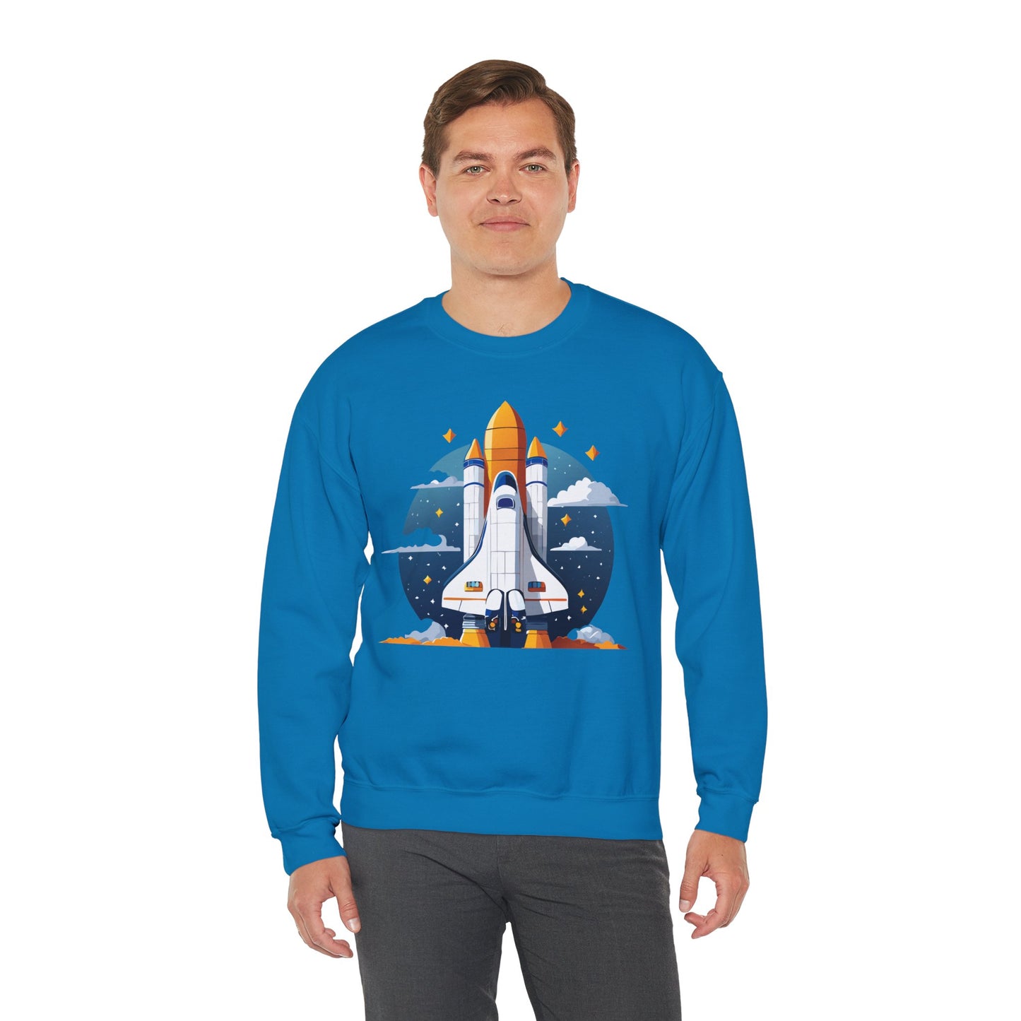 Space Shuttle Sweatshirt, Cosmic Sweatshirt, Astronaut Sweatshirt, Space Cosmic Sweatshirt