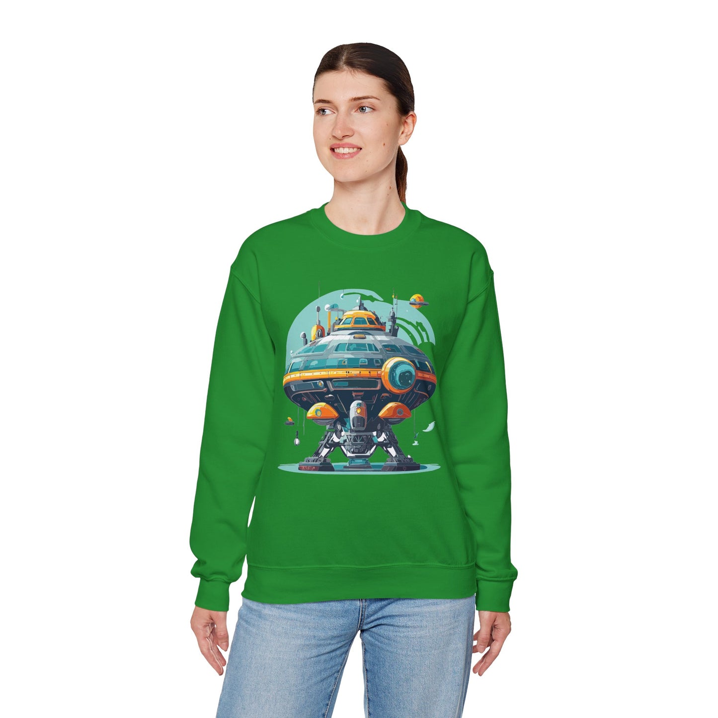 Space Shuttle Sweatshirt, Cosmic Sweatshirt, Astronaut Sweatshirt, Space Cosmic Sweatshirt