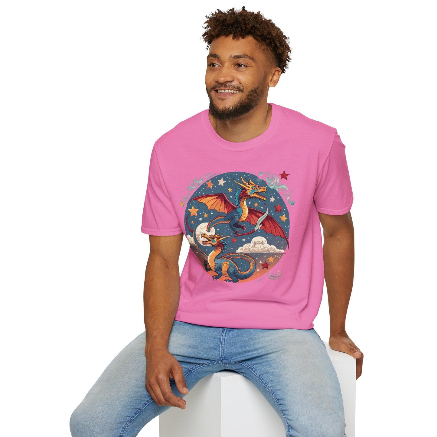 Dragon T Shirt, Dragon Shirt, Shirt with Animals, Animal Shirt