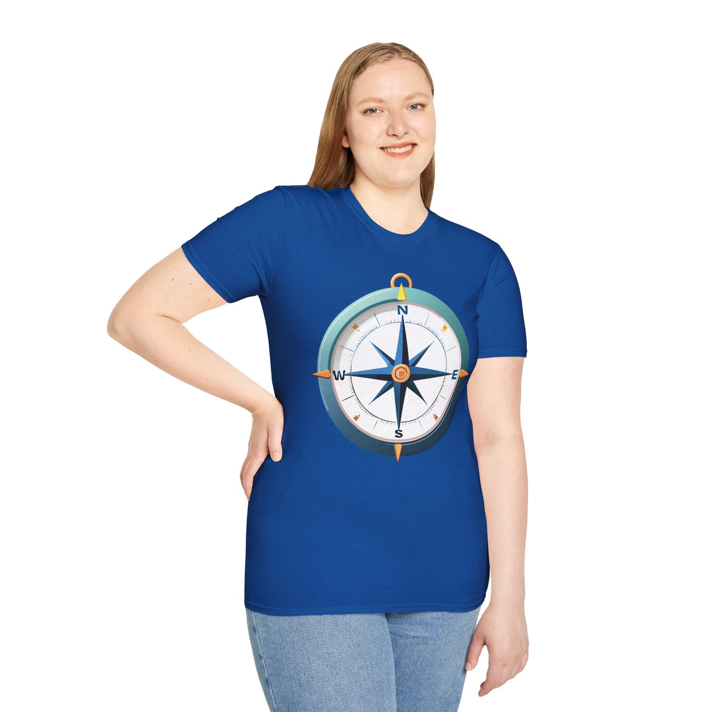 Compass T Shirt, Compass Shirt, Shirt with Compass, Navigator Shirt