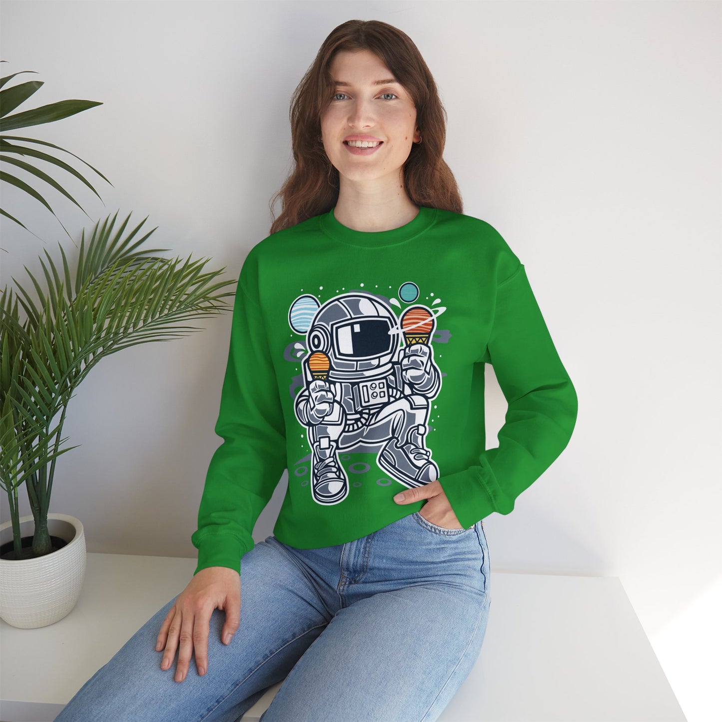 Space Shuttle Sweatshirt, Cosmic Sweatshirt, Astronaut Sweatshirt, Space Cosmic Sweatshirt