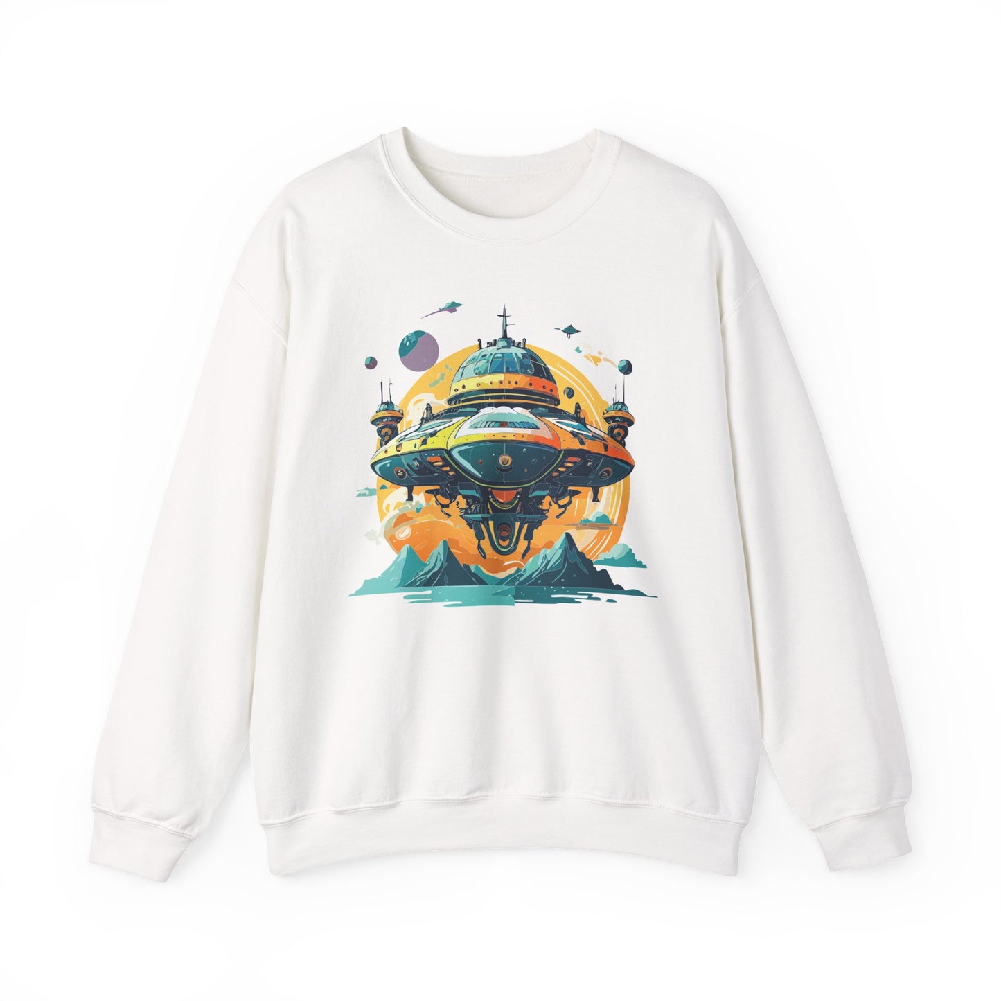 Space Shuttle Sweatshirt, Cosmic Sweatshirt, Astronaut Sweatshirt, Space Cosmic Sweatshirt