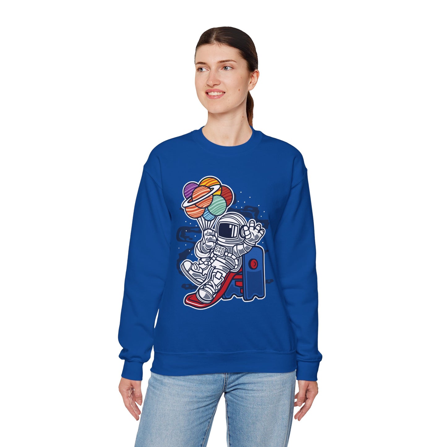 Space Shuttle Sweatshirt, Cosmic Sweatshirt, Astronaut Sweatshirt, Space Cosmic Sweatshirt