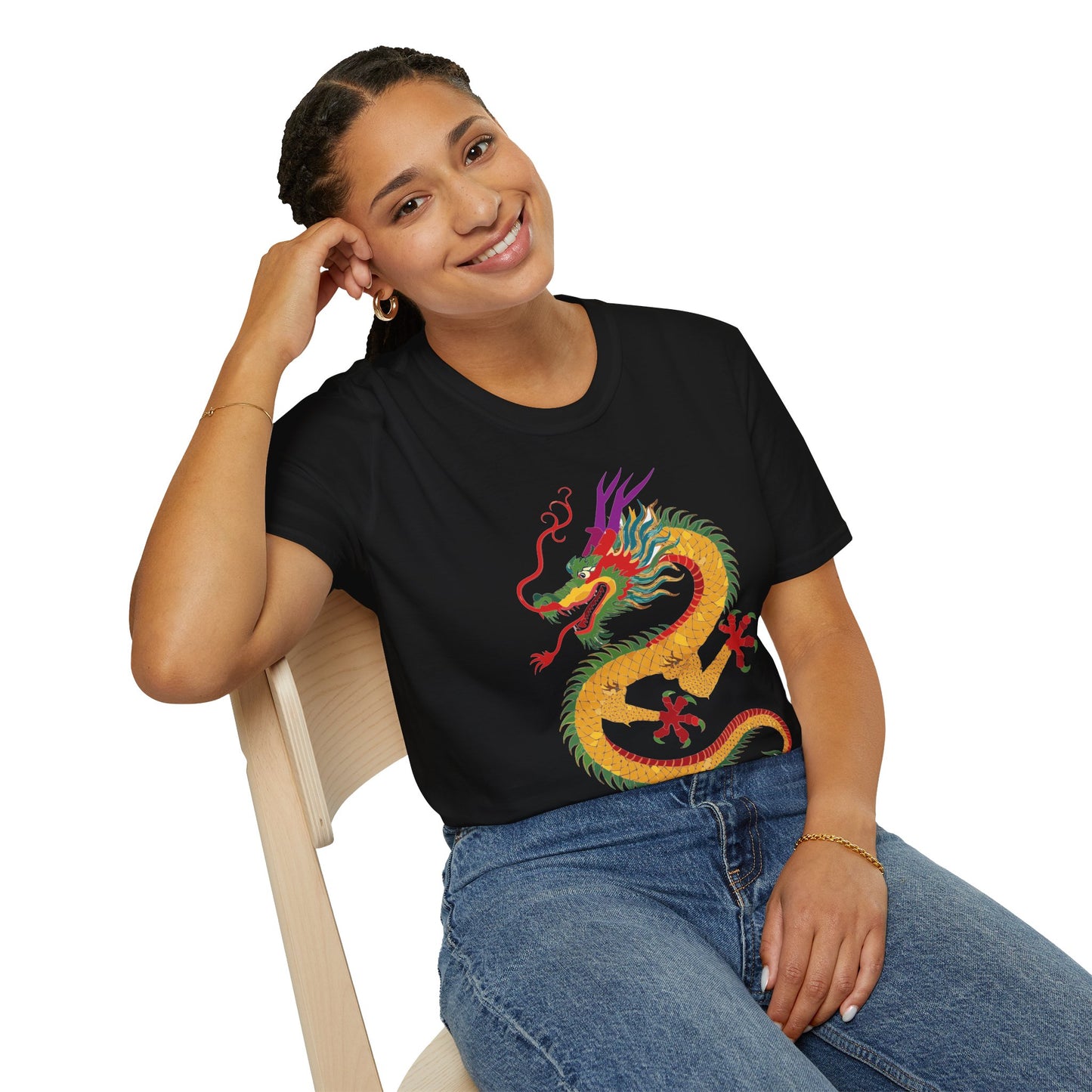 Dragon T Shirt, Dragon Shirt, Shirt with Animals, Animal Shirt