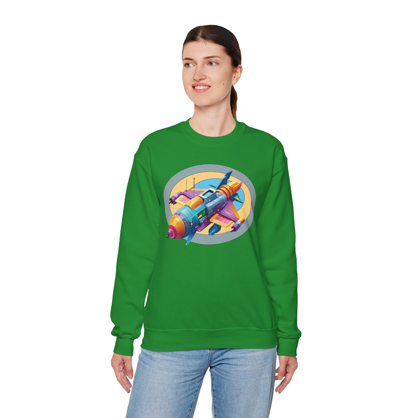 Space Shuttle Sweatshirt, Cosmic Sweatshirt, Astronaut Sweatshirt, Space Cosmic Sweatshirt