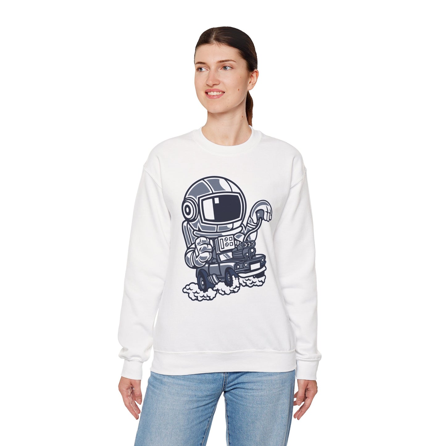 Space Shuttle Sweatshirt, Cosmic Sweatshirt, Astronaut Sweatshirt, Space Cosmic Sweatshirt