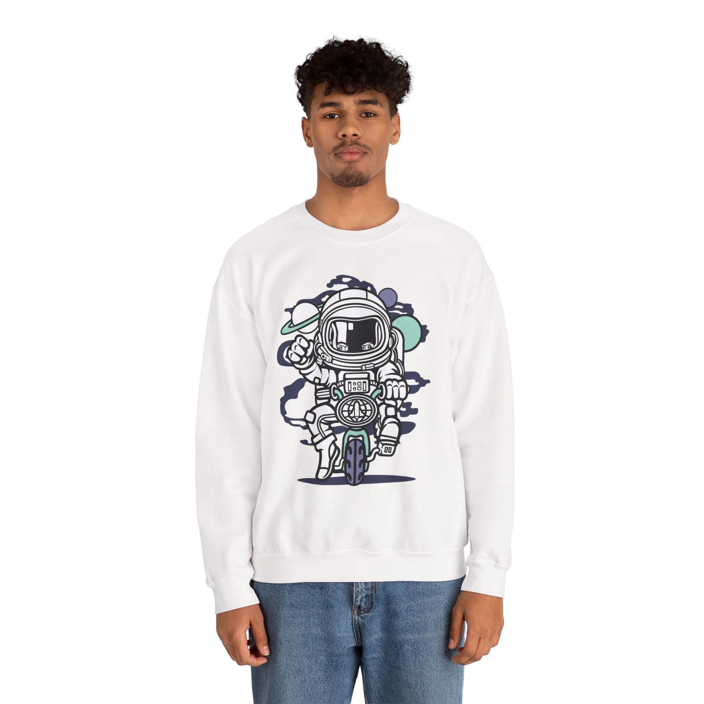 Space Shuttle Sweatshirt, Cosmic Sweatshirt, Astronaut Sweatshirt, Space Cosmic Sweatshirt