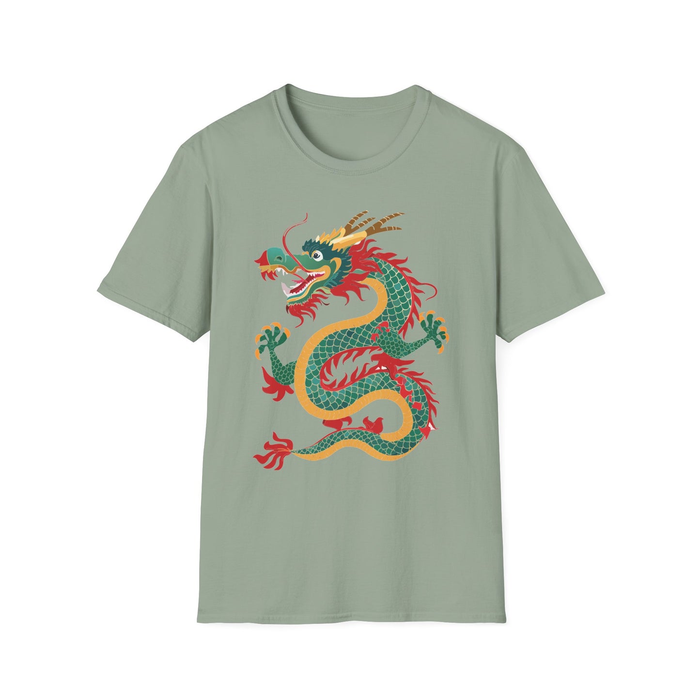 Dragon T Shirt, Dragon Shirt, Shirt with Animals, Animal Shirt