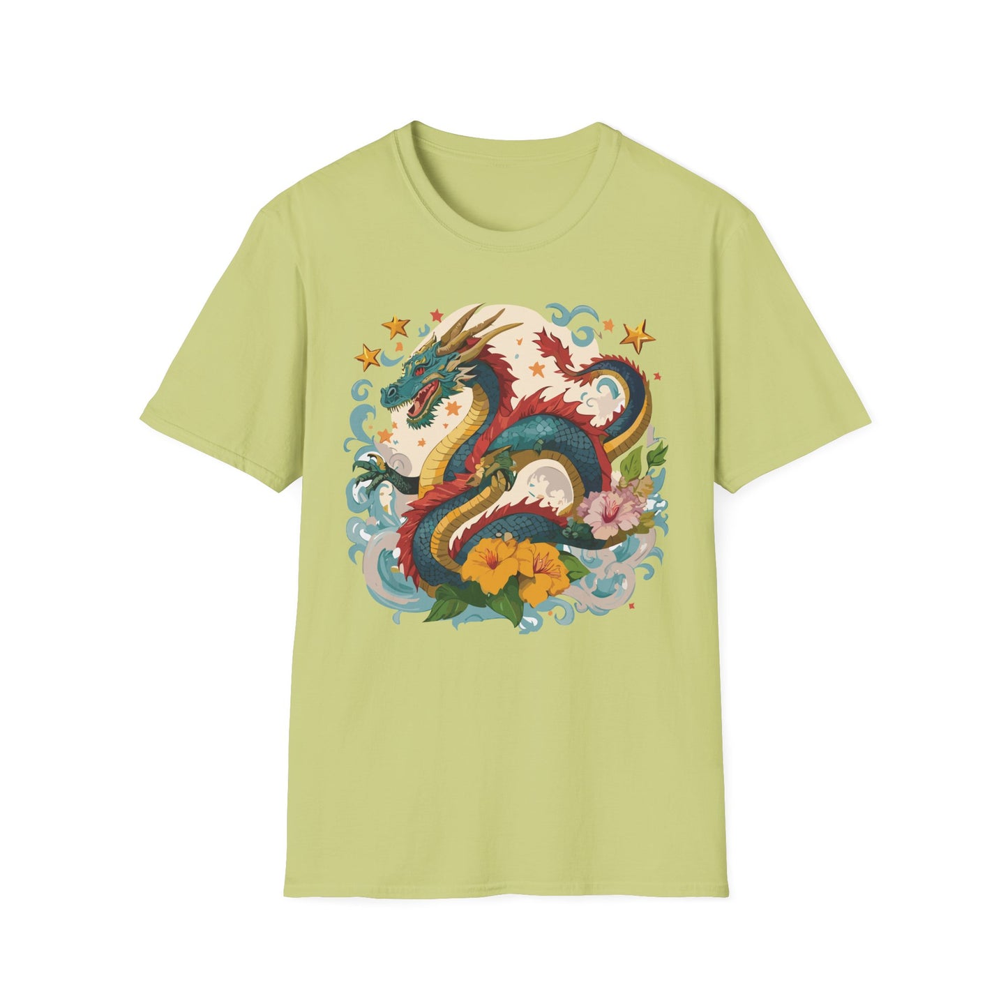 Dragon T Shirt, Dragon Shirt, Shirt with Animals, Animal Shirt