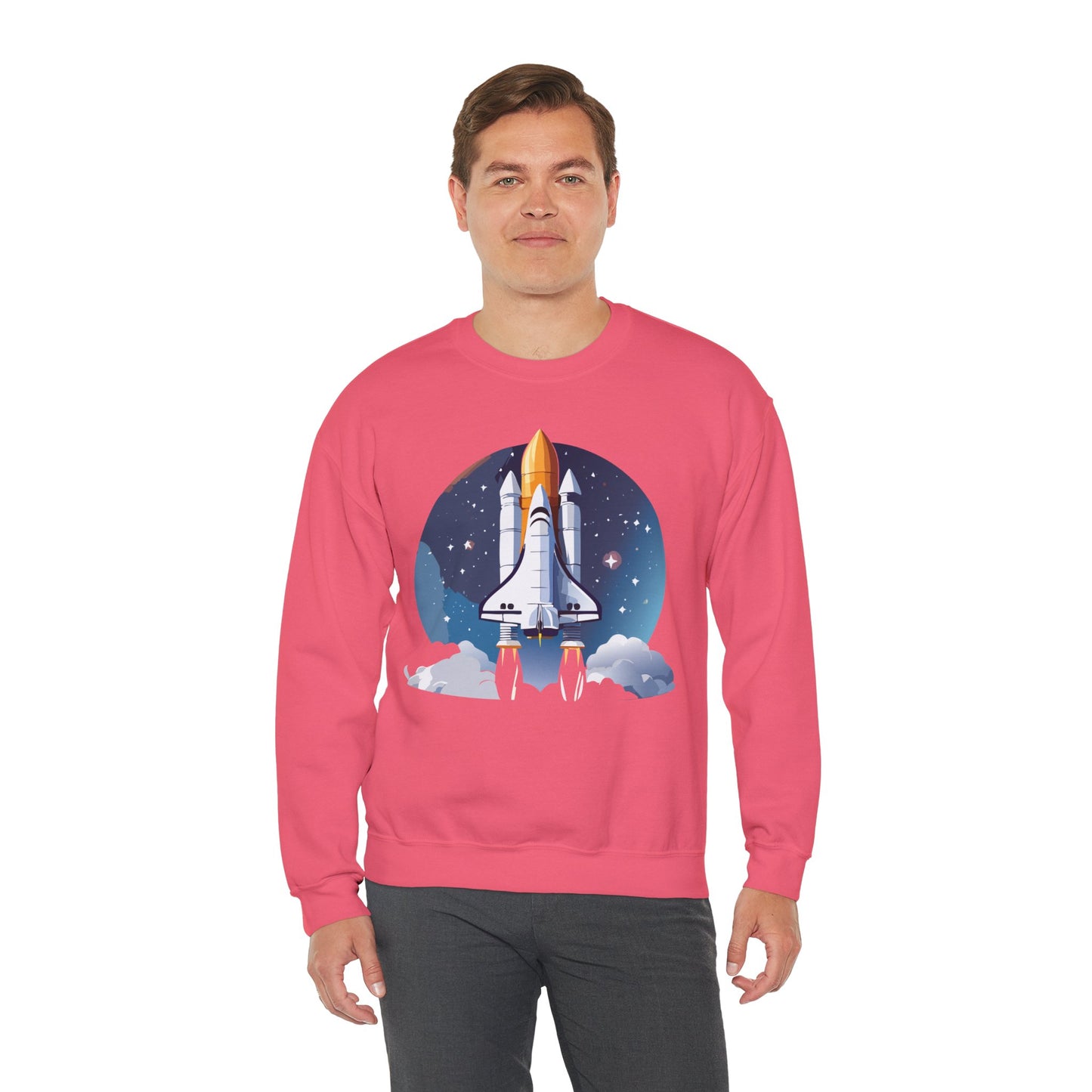 Space Shuttle Sweatshirt, Cosmic Sweatshirt, Astronaut Sweatshirt, Space Cosmic Sweatshirt