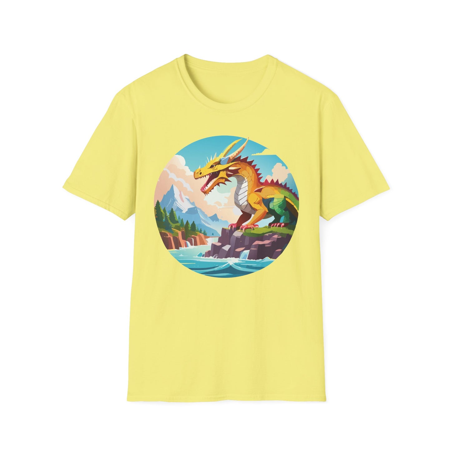 Dragon T Shirt, Dragon Shirt, Shirt with Animals, Animal Shirt