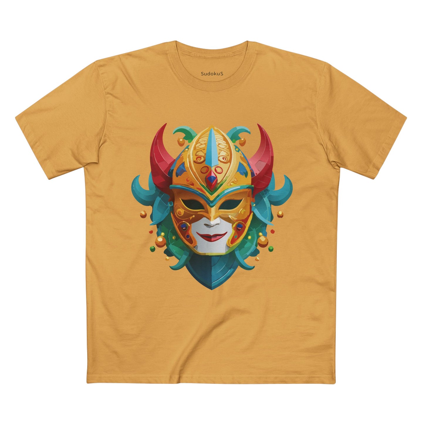 Mask Shirt, Shirt with Face - SudokuS