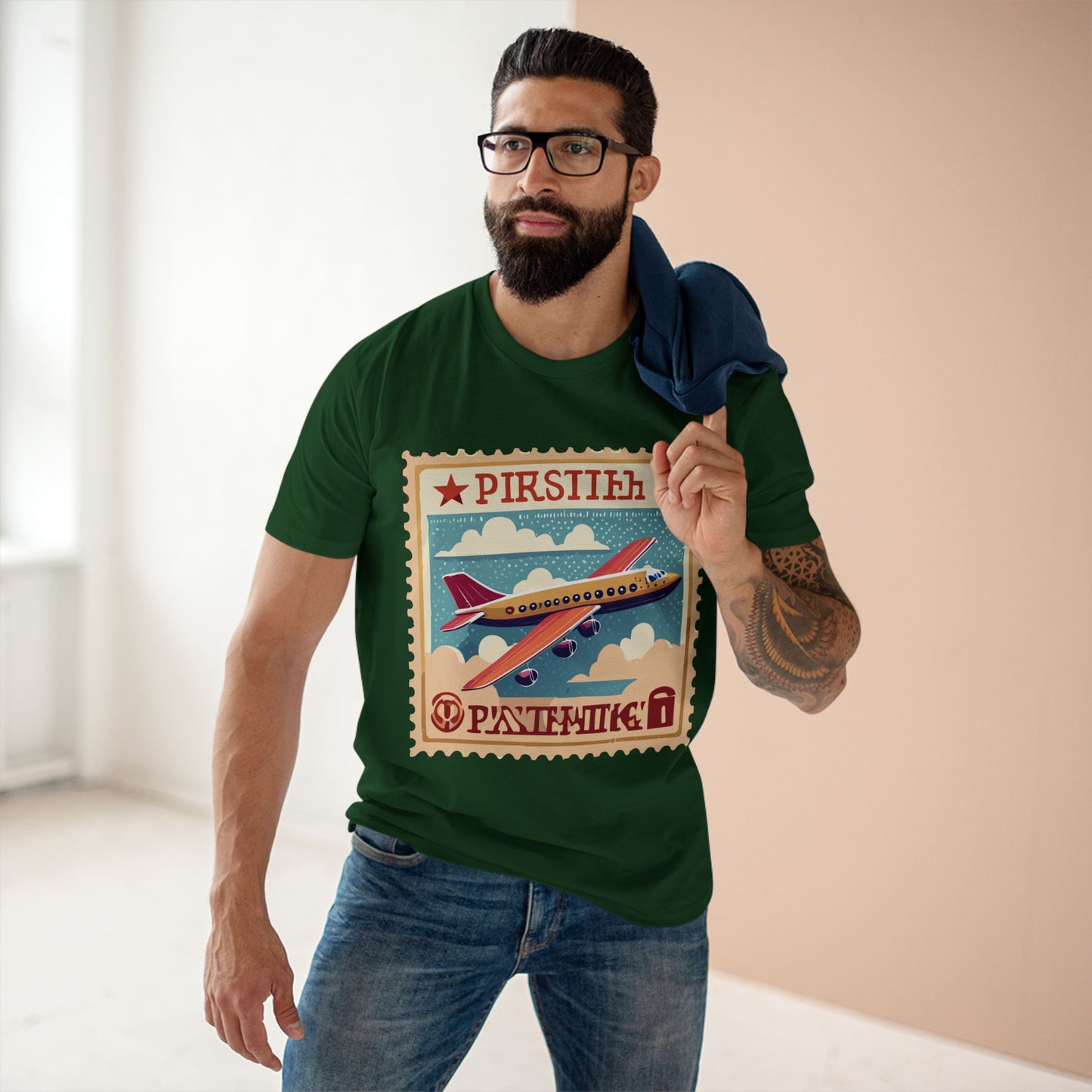 Stamp Shirt, Postage Stamp Shirt