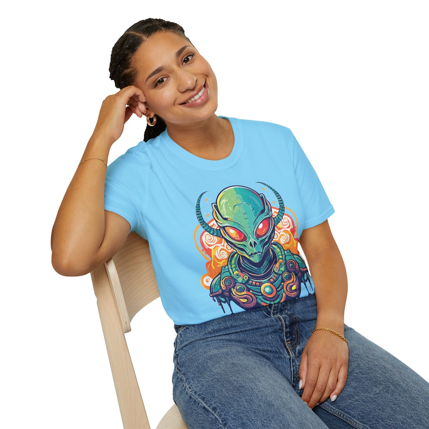 Alien T Shirt, Cosmos Shirt, Shirt with Aliens, Cosmo Shirts
