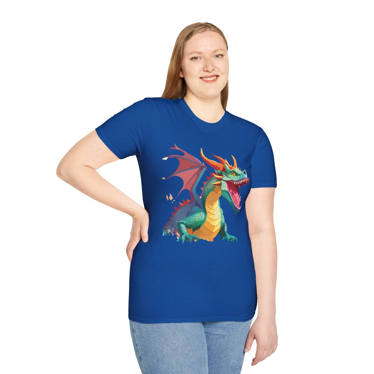Dragon T Shirt, Dragon Shirt, Shirt with Animals, Animal Shirt