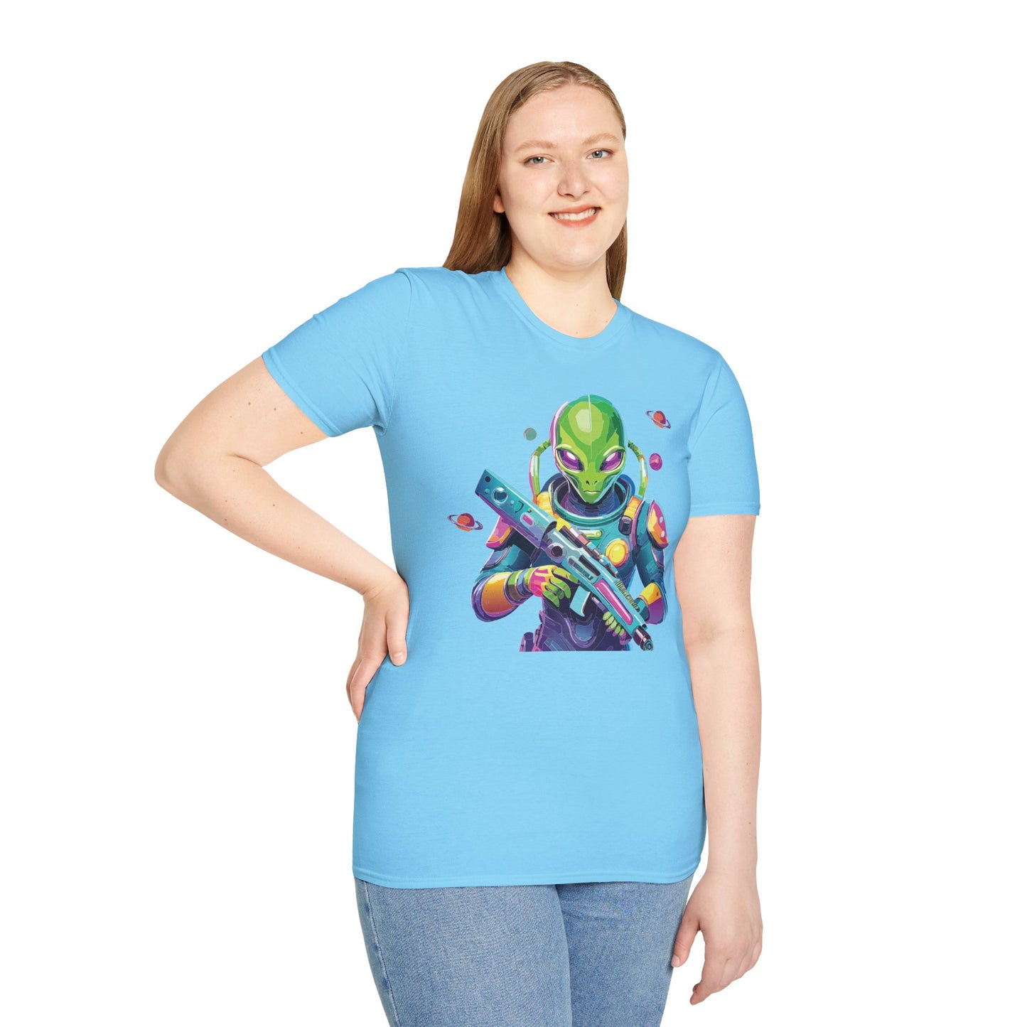 Alien T Shirt, Cosmos Shirt, Shirt with Aliens, Cosmo Shirts