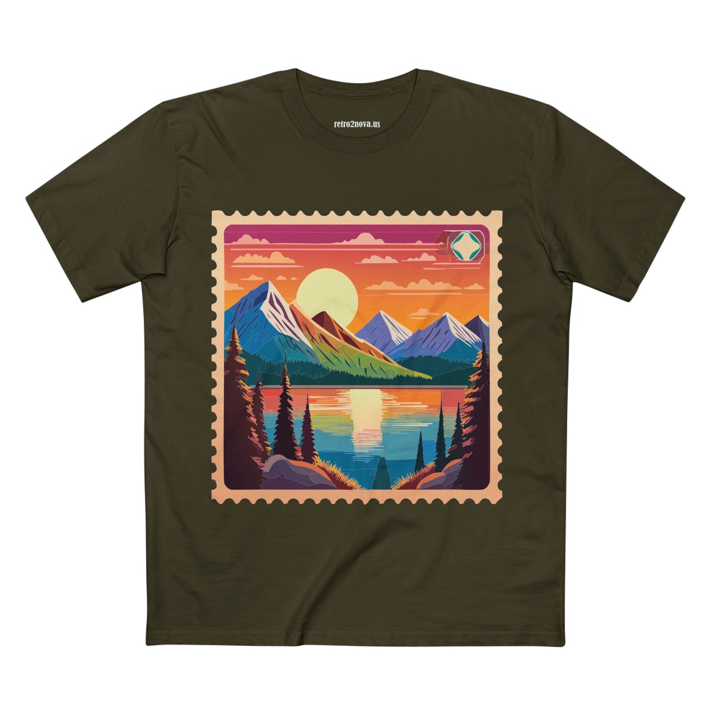 Stamp Shirt, Postage Stamp Shirt