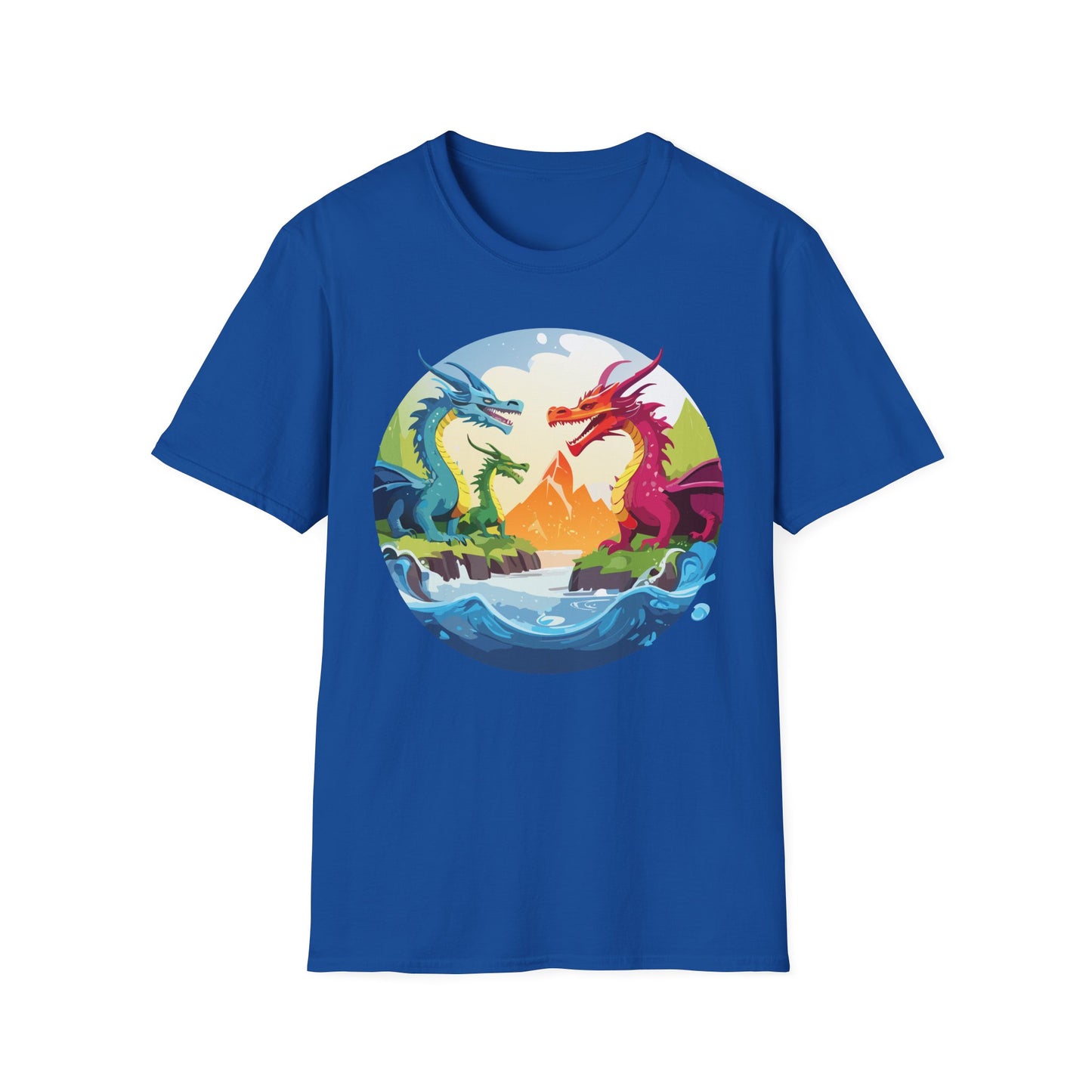 Dragon T Shirt, Dragon Shirt, Shirt with Animals, Animal Shirt