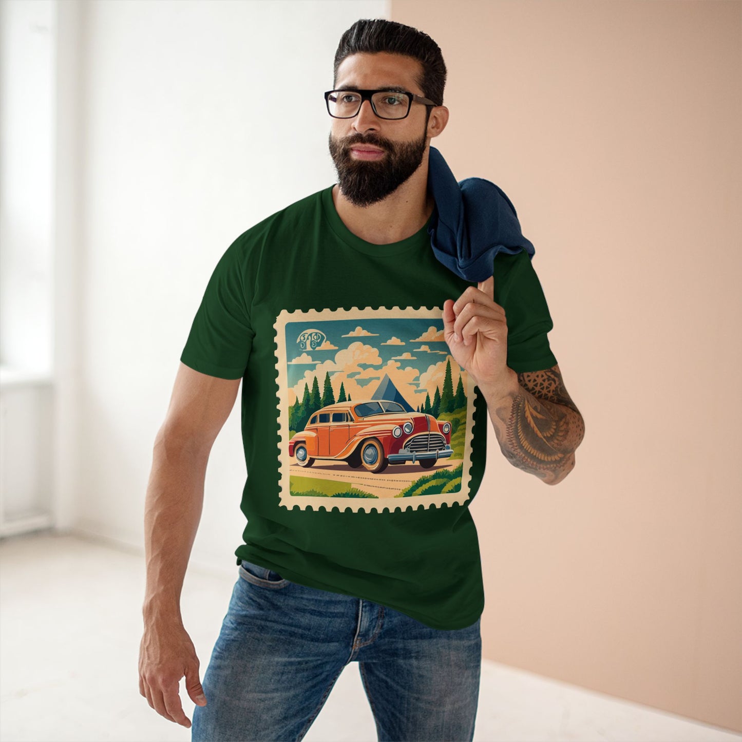 Stamp Shirt, Postage Stamp Shirt