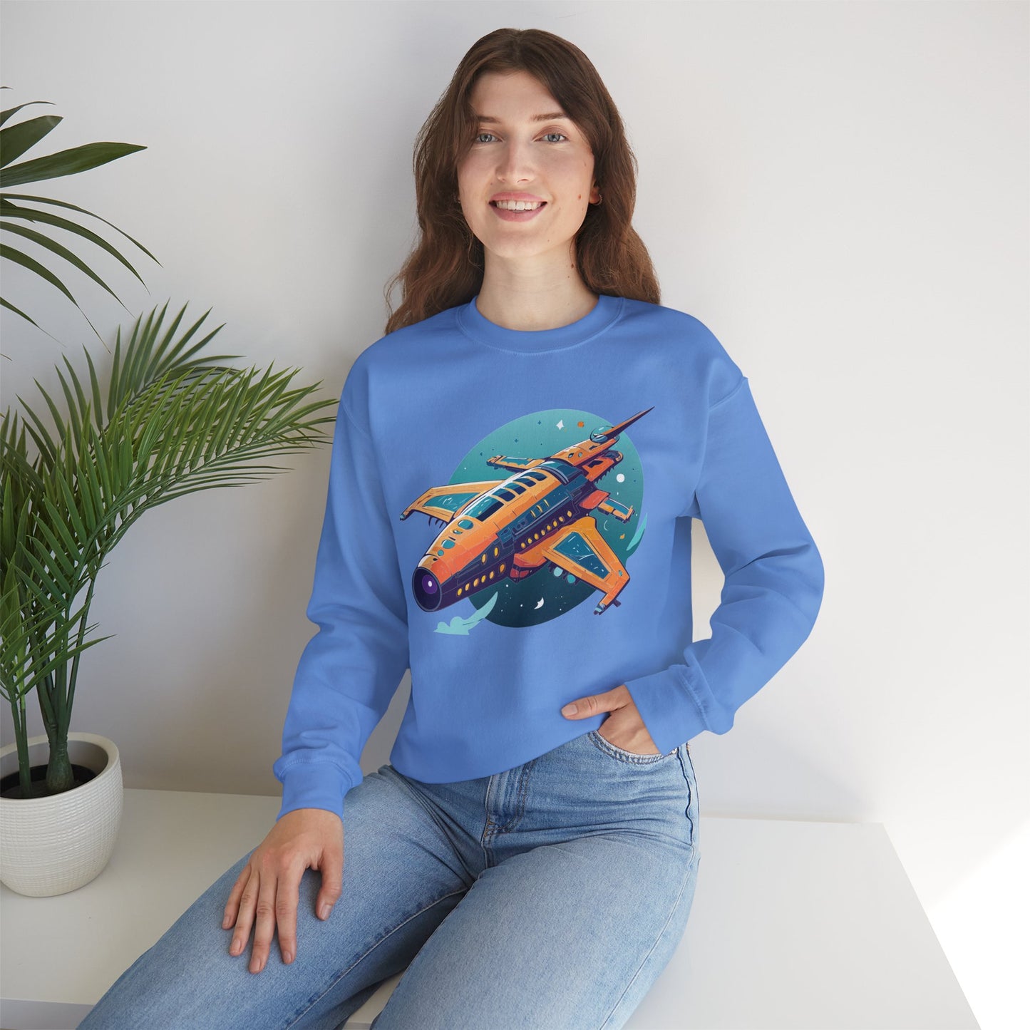 Space Shuttle Sweatshirt, Cosmic Sweatshirt, Astronaut Sweatshirt, Space Cosmic Sweatshirt