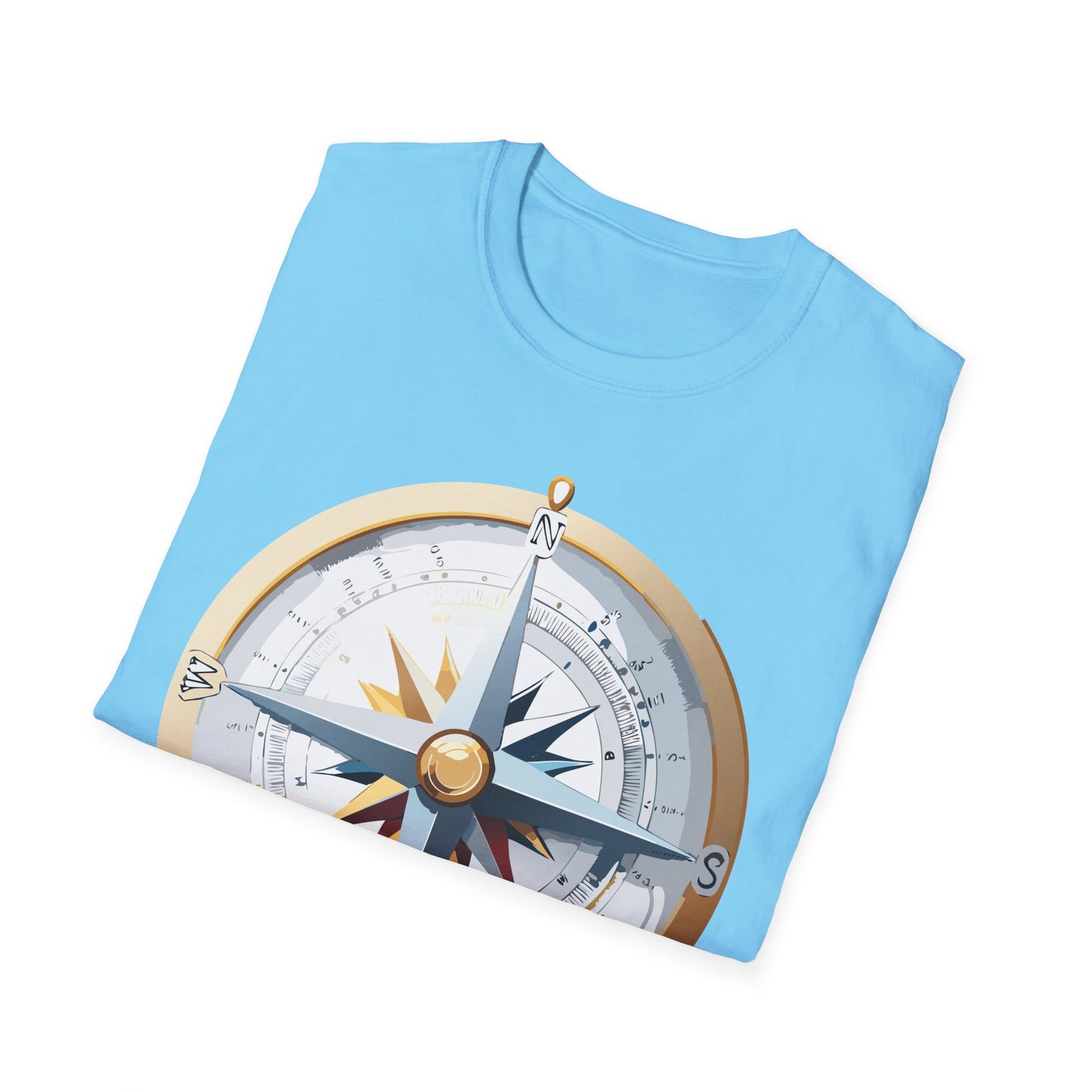 Compass T Shirt, Compass Shirt, Shirt with Compass, Navigator Shirt