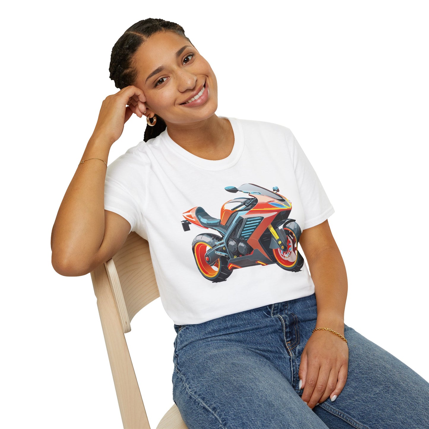 Bike T Shirt, Moto Shirt, Shirt with Motorcycle, MTB T Shirts