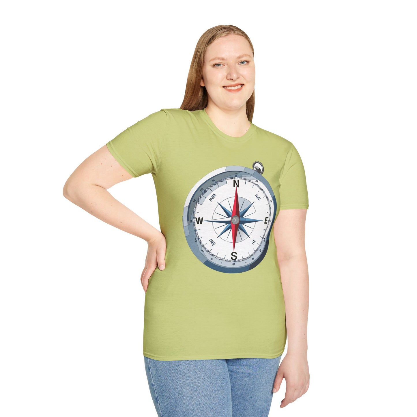 Compass T Shirt, Compass Shirt, Shirt with Compass, Navigator Shirt