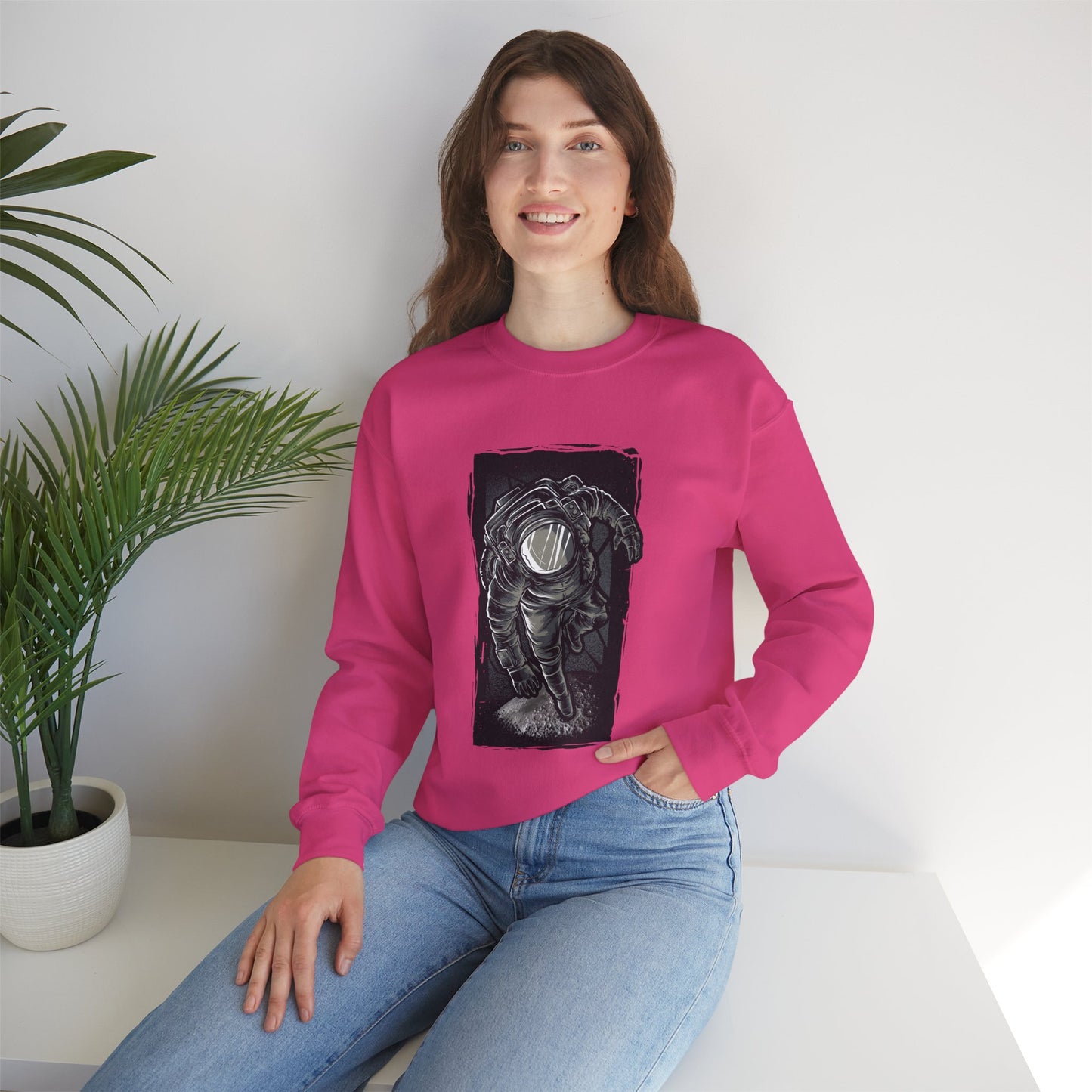 Space Shuttle Sweatshirt, Cosmic Sweatshirt, Astronaut Sweatshirt, Space Cosmic Sweatshirt