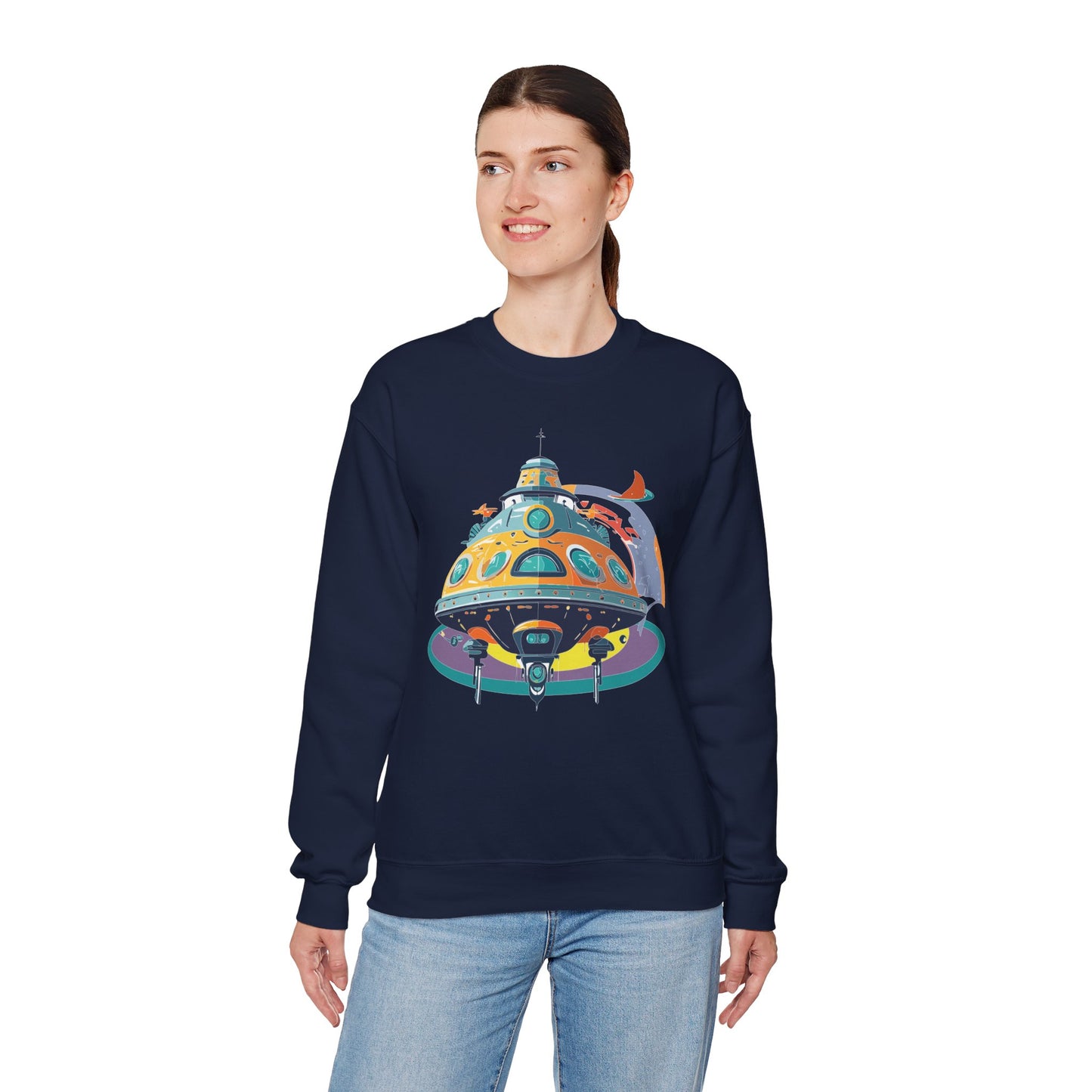 Space Shuttle Sweatshirt, Cosmic Sweatshirt, Astronaut Sweatshirt, Space Cosmic Sweatshirt