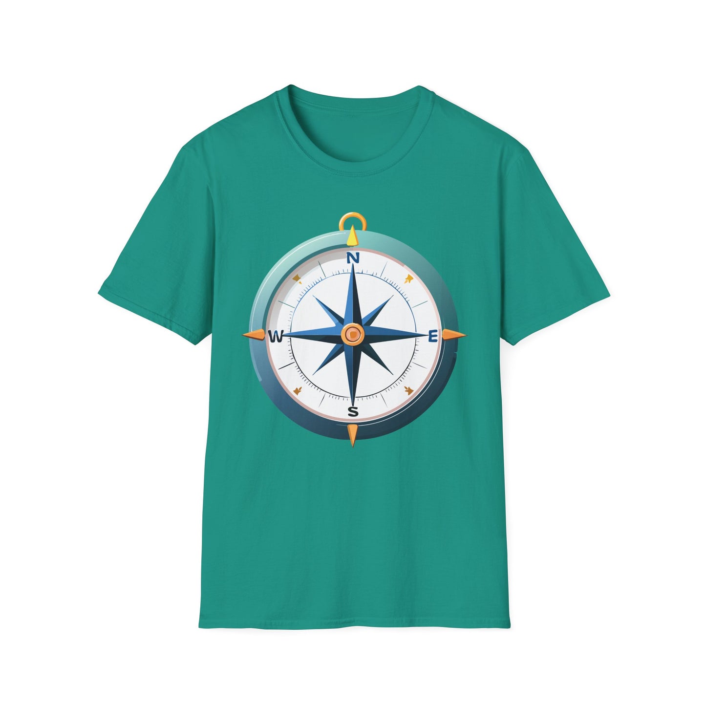 Compass T Shirt, Compass Shirt, Shirt with Compass, Navigator Shirt