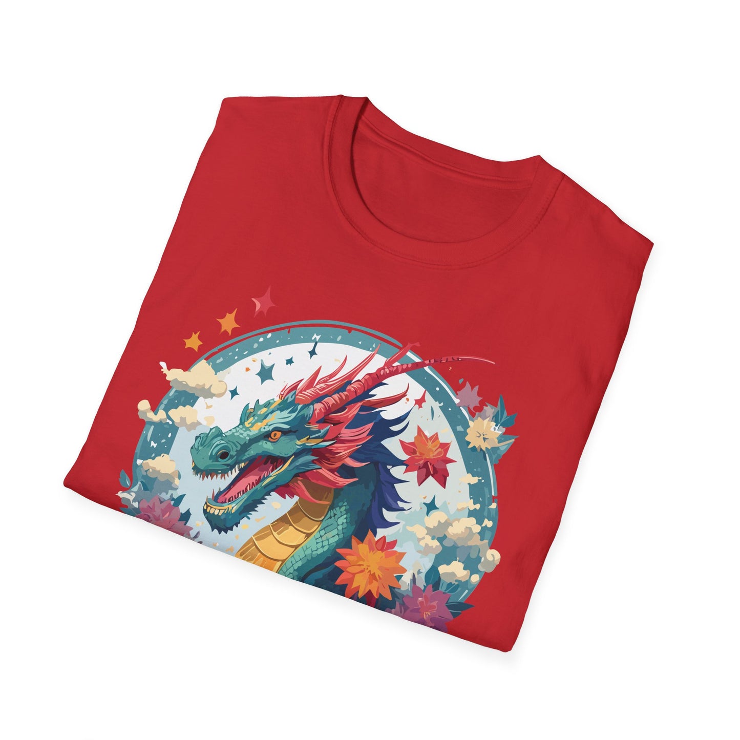Dragon T Shirt, Dragon Shirt, Shirt with Animals, Animal Shirt