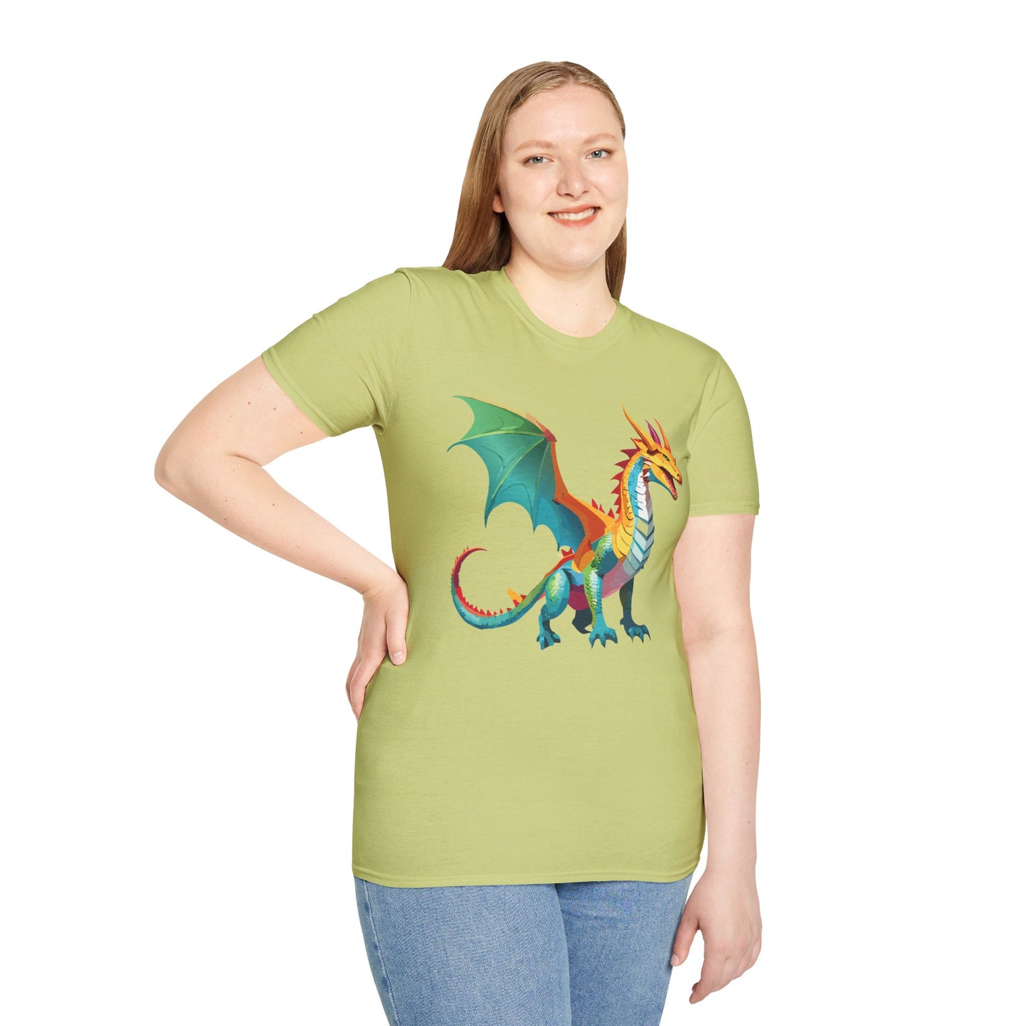 Dragon T Shirt, Dragon Shirt, Shirt with Animals, Animal Shirt