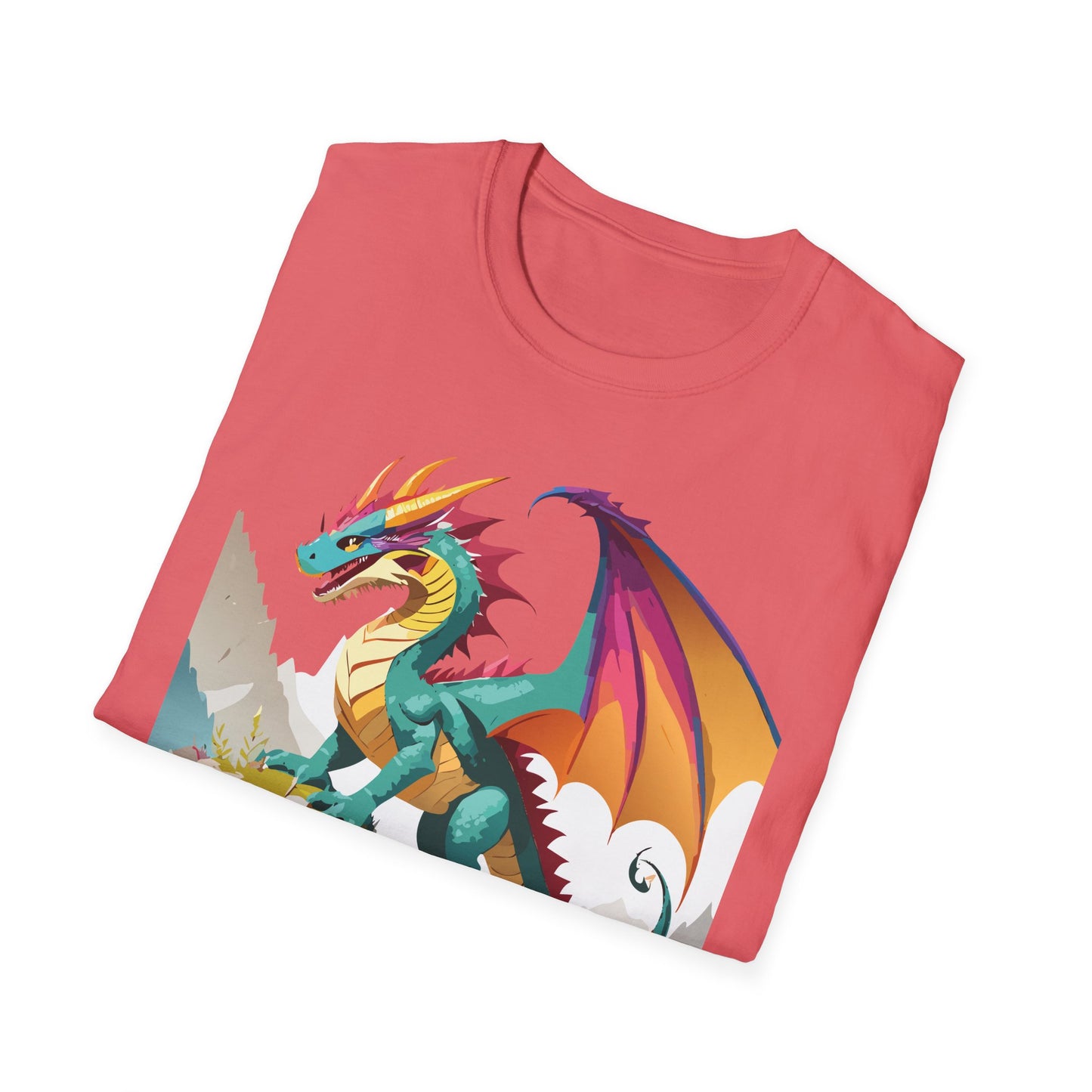 Dragon T Shirt, Dragon Shirt, Shirt with Animals, Animal Shirt