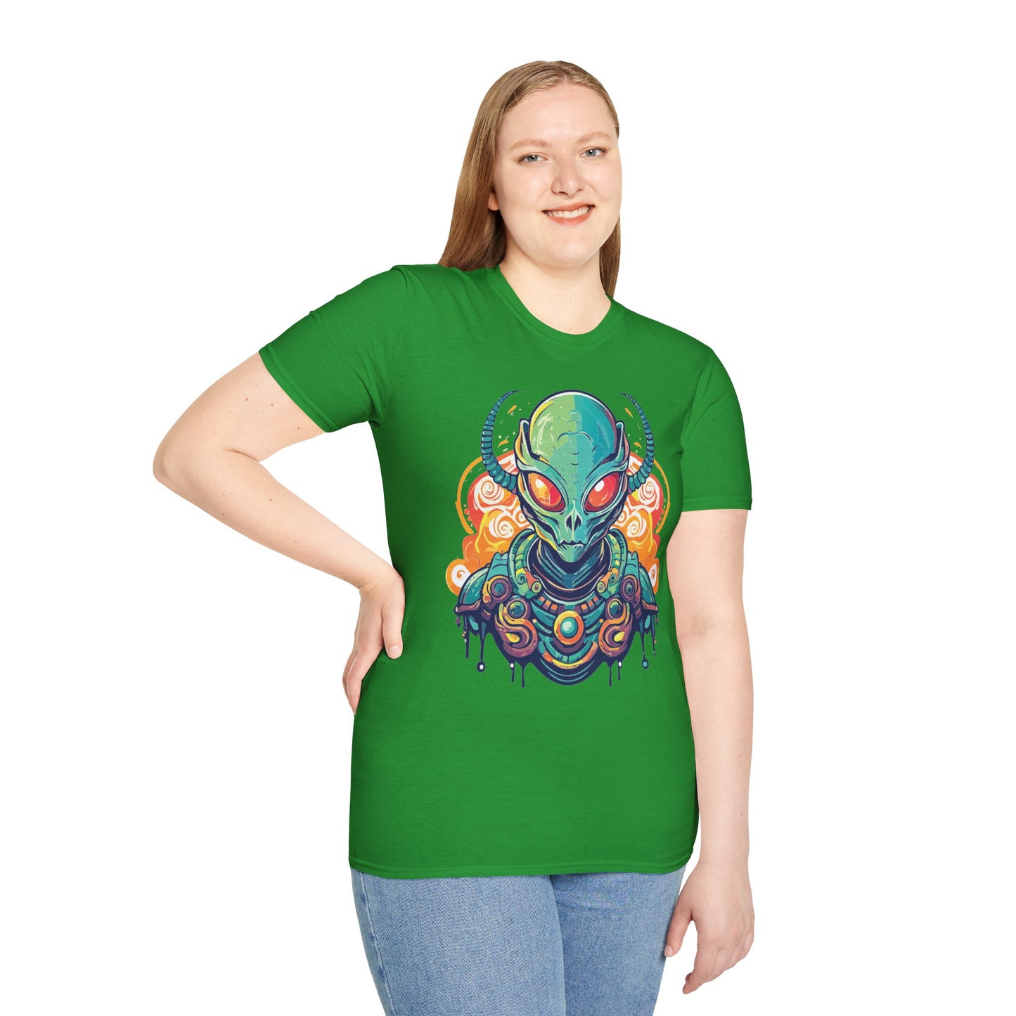 Alien T Shirt, Cosmos Shirt, Shirt with Aliens, Cosmo Shirts