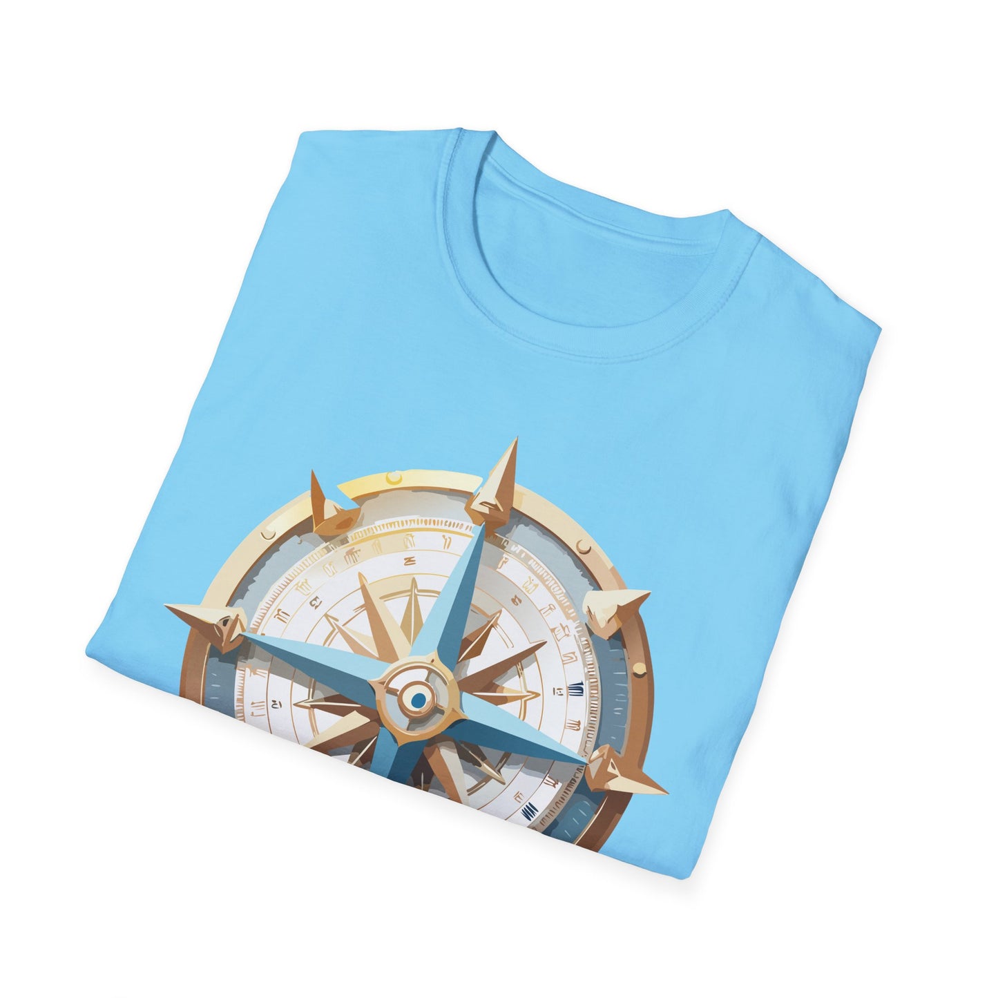 Compass T Shirt, Compass Shirt, Shirt with Compass, Navigator Shirt