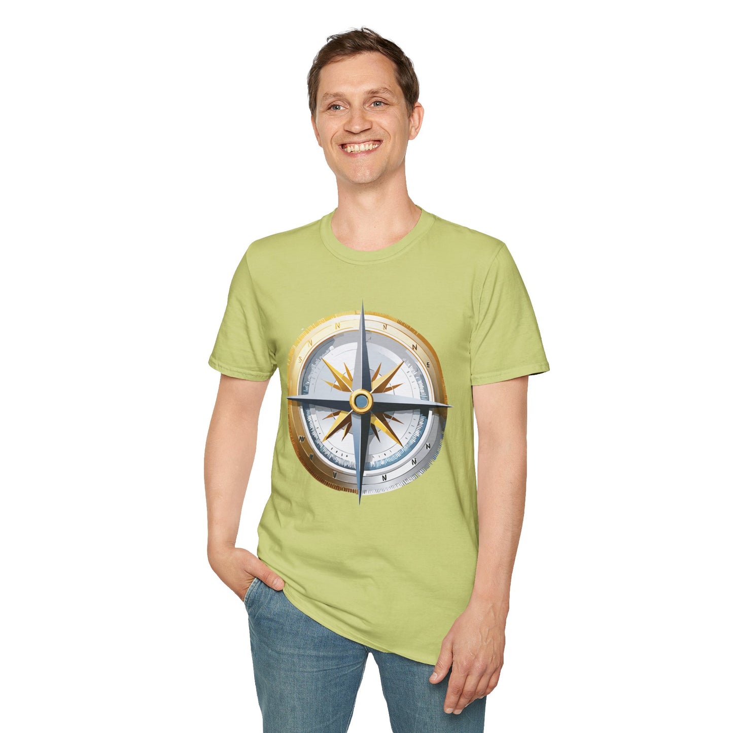Compass T Shirt, Compass Shirt, Shirt with Compass, Navigator Shirt