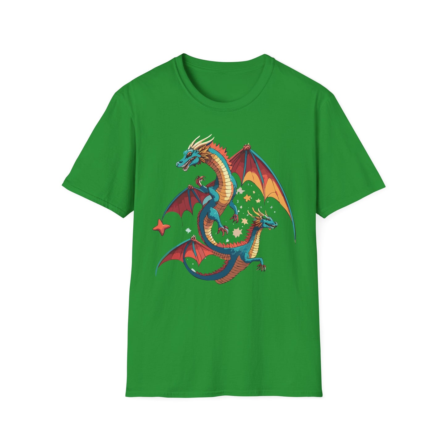 Dragon T Shirt, Dragon Shirt, Shirt with Animals, Animal Shirt