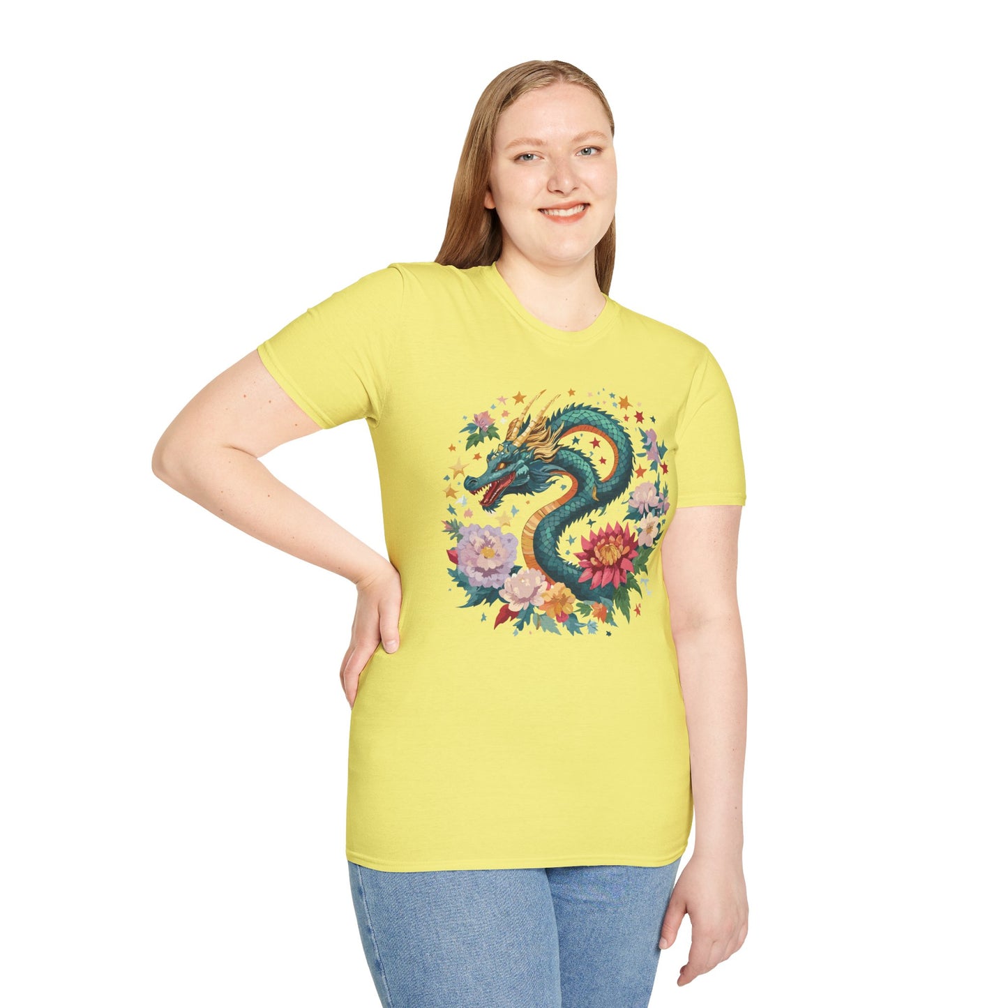 Dragon T Shirt, Dragon Shirt, Shirt with Animals, Animal Shirt