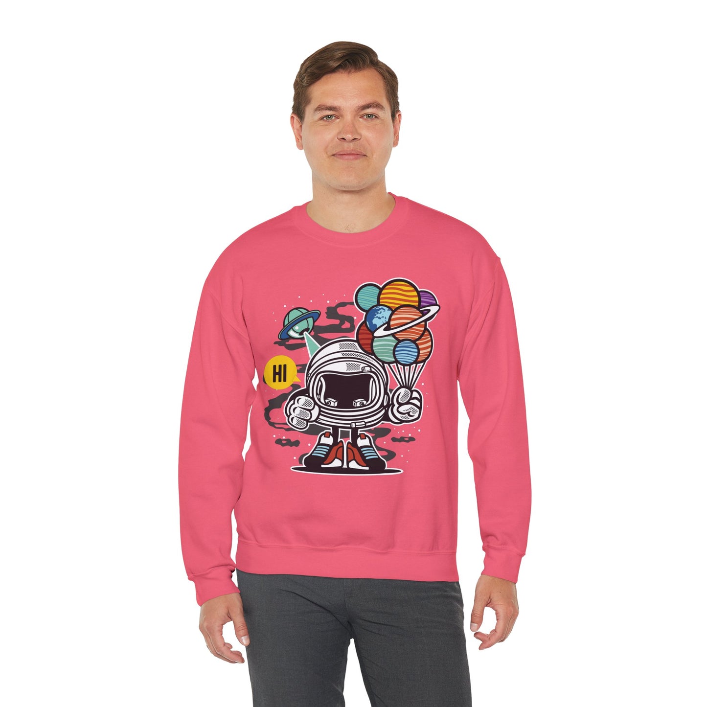 Space Shuttle Sweatshirt, Cosmic Sweatshirt, Astronaut Sweatshirt, Space Cosmic Sweatshirt