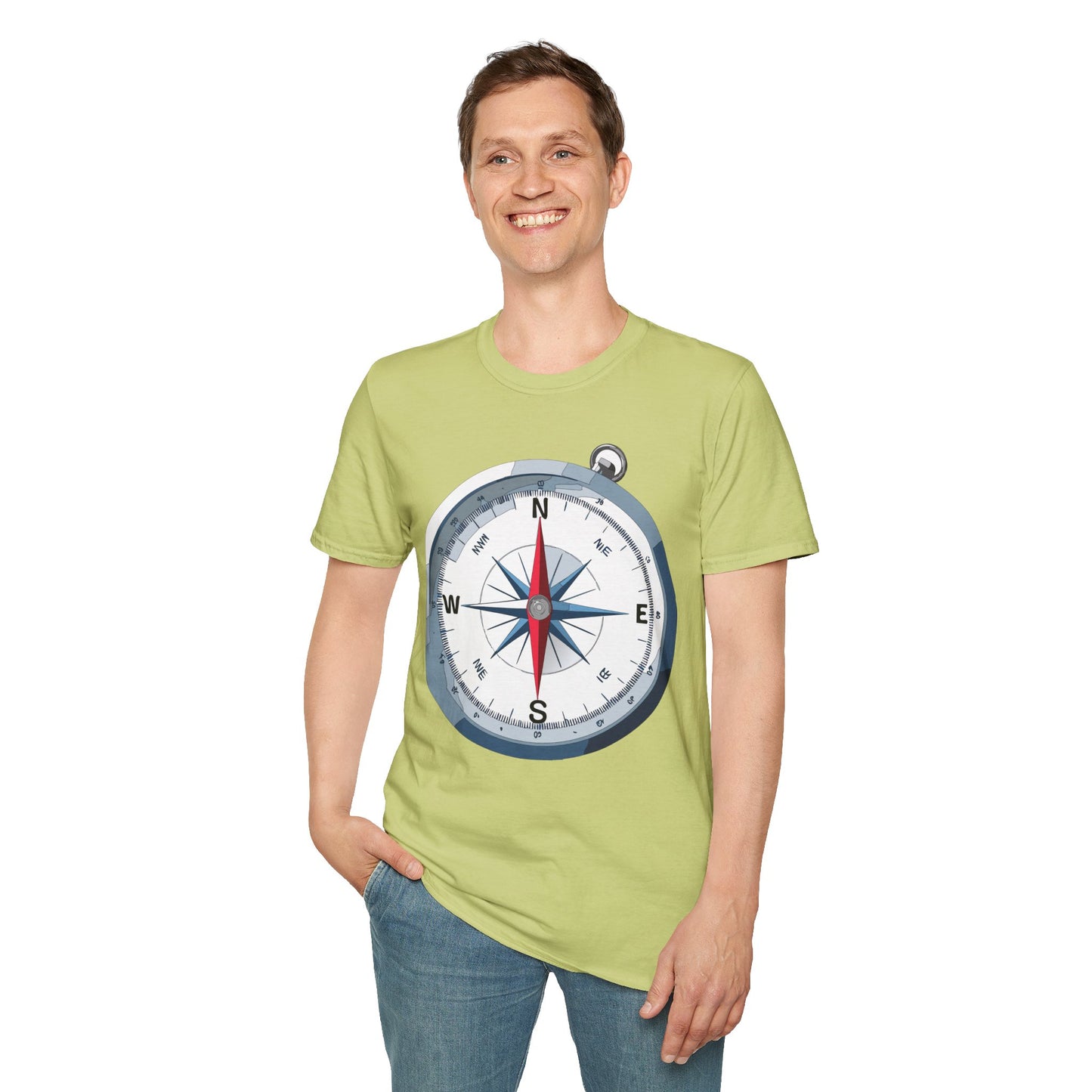Compass T Shirt, Compass Shirt, Shirt with Compass, Navigator Shirt